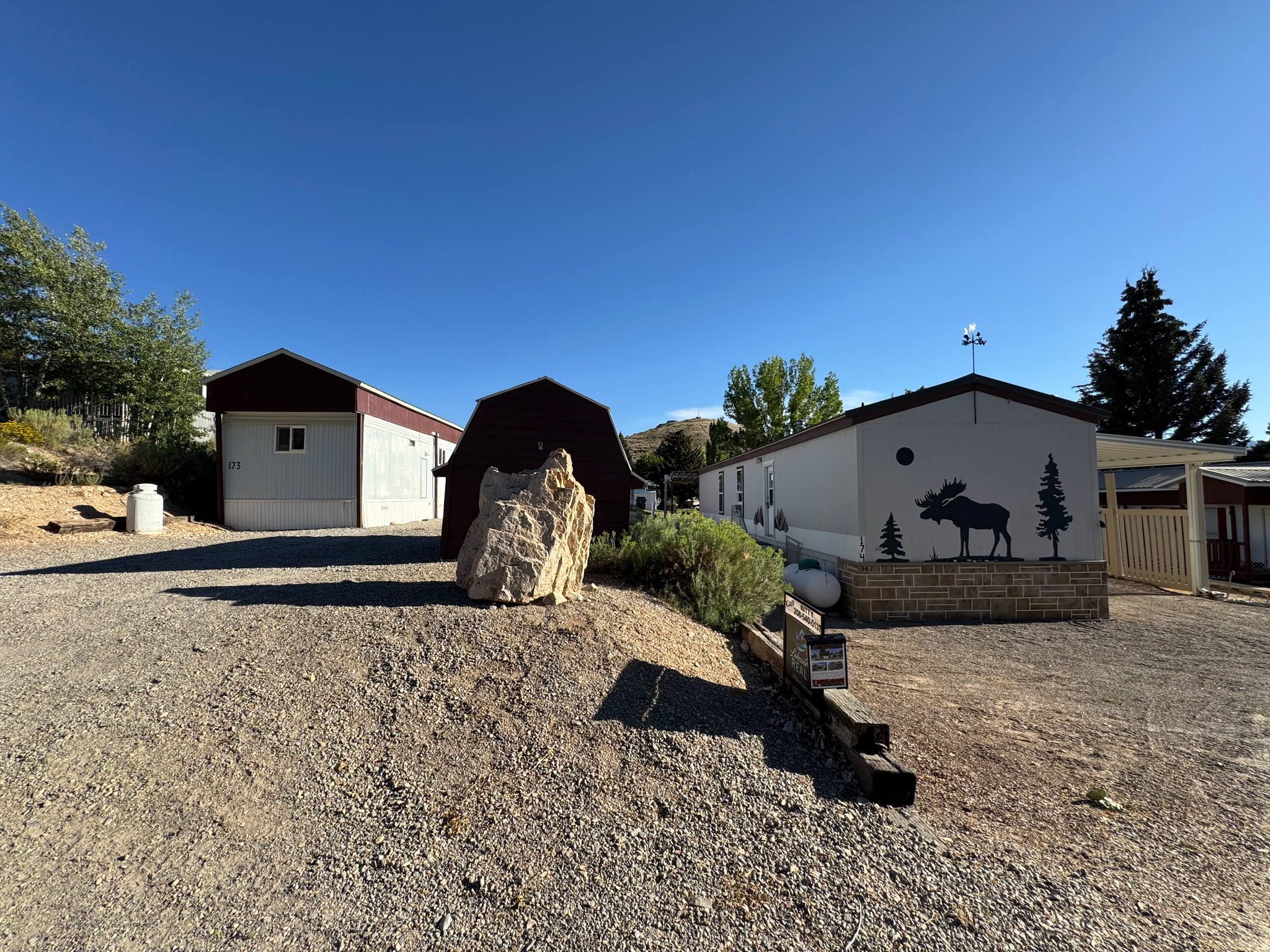 Opportunity to own two neighboring homes on two lots in Bear Lake at the Sweetwaater Trailer Park. 963 and 971 Breezeway. Seller prefers to sell both together but will consider selling separately (lower home $225,000 upper home $175,000. )Together the homes and bunkhouse sleep up to 20, making this the perfect family retreat or vacation getaway. Features include two decks, pergola, two storage sheds, 14 x 30 carport/awning, fire pit, and semi private outdoor living areas , enjoy the large grassy common area behind the homes with automatic sprinklers, perfect for games and gatherings. Sale includes furnishings, bedding, kitchens supplies, and most household items making it a turnkey property ready to enjoy Bear Lake. SELLER FINANCING AVAILABLE.
