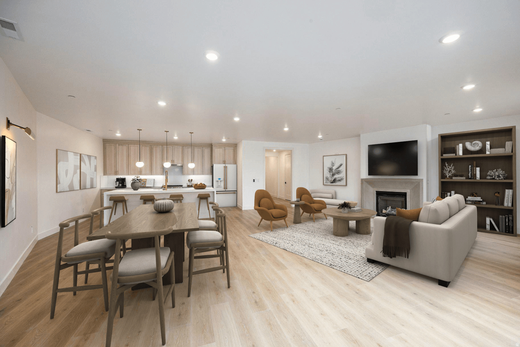 Discover effortless urban living at Apollo Square Condos in the heart of downtown Holladay. Now offering move-in ready, meticulously-designed luxury residences. These condos offer single-level living, open floor plans, natural light, and amazing views of the surrounding mountains and valley. Each unit boasts designer finishes, private outdoor spaces, and spacious kitchens. The complex offers secure underground climate-controlled parking, elevators, and ample storage, ensuring your comfort and peace of mind. Enjoy living in the vibrant Holladay City Village, where everything is within walking distance, including dining, shopping, grocery, food trucks, coffee shops, bakeries, post office, and entertainment. When you're ready to relax or gather with friends, head up to the rooftop patio, complete with a fire pit, BBQ, TV, gazebo, and lounge area and soak in the 360 degree views of the mountains and Salt Lake Valley. Make Apollo Square your new home and enjoy the best of urban and mountain living with lock-and-leave convenience!