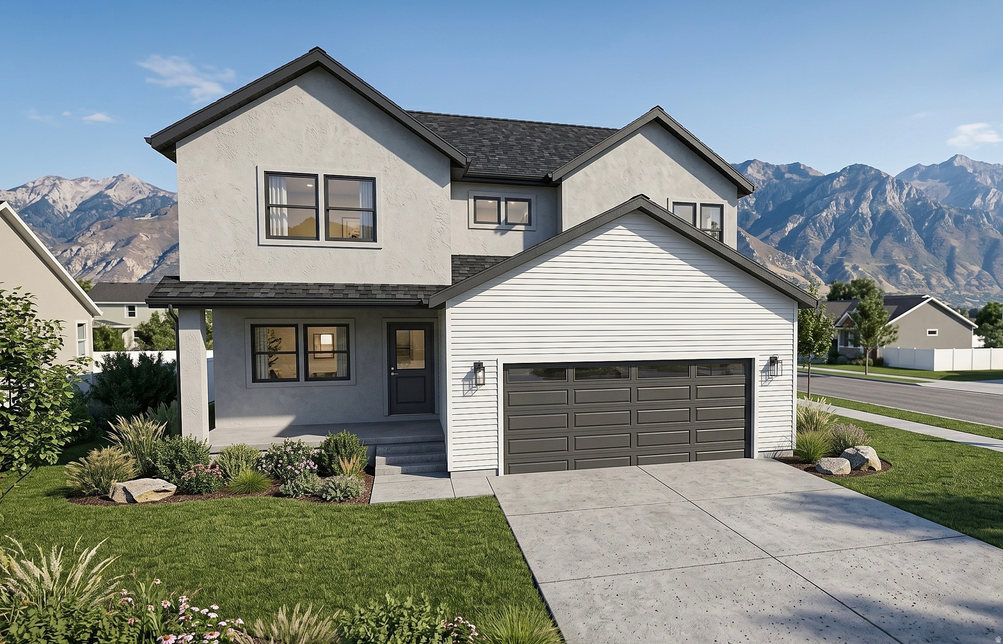 Get $20,000 toward upgrades, purchase price, or a rate buydown with preferred lender! Get up to 5 bedrooms new Alpine plan. Skye Meadows is steps away from Spanish Fork Main Steet and the new FitCity Center. Luxurious included features include quartz countertops, stained maple cabinets, and high-efficiency windows. Optional finished basement adds 2 additional bedrooms. Home is currently under construction. Skye Meadows offers lots up to .29 acres and capacity for 3 car and RV garages. Hillwood Homes offers fully customizable building on all plans. Hillwood is currently offering a preferred lender credit worth up to $20,000. Contact listing agent for details on customizations, credits, and availability. Model Home is available in the community. Images reflect previously built homes and may show upgrades, alternate plans, or unavailable features.