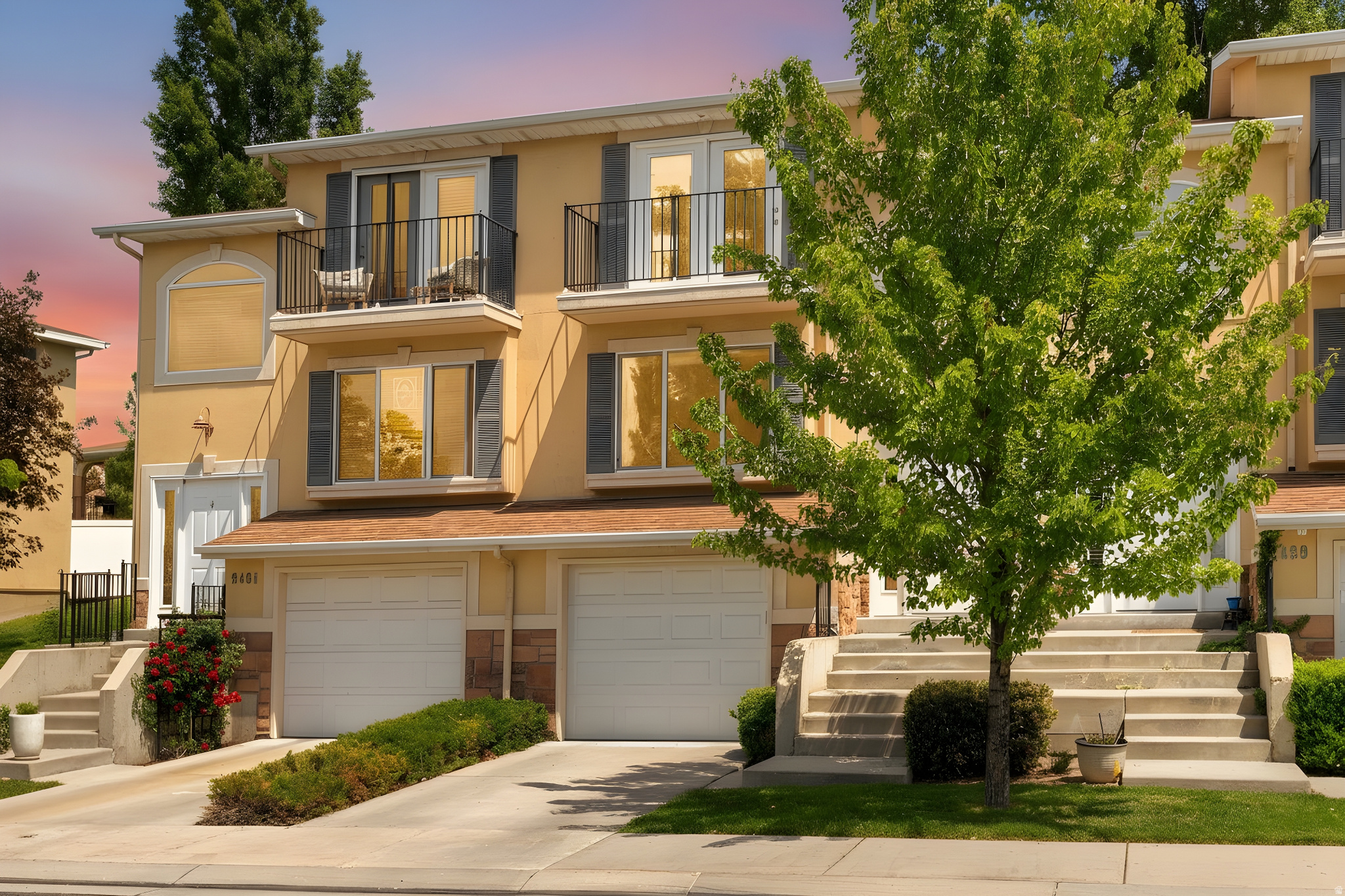 Experience the tranquil charm of The Villas at Hidden Creek, a quiet community nestled near River Oaks Golf Course, the Jordan Parkway River Trail, and minutes from shopping, entertainment, and a variety of dining options. This townhome offers an open and bright floor plan with three bedrooms and four bathrooms, enhanced by numerous upgrades that elevate everyday living. Enjoy the convenience of paid utilities, including sewer, water, and trash, along with fantastic community amenities such as a pool, playground, and picnic area. Don't miss your private showing-call today before this opportunity is gone.