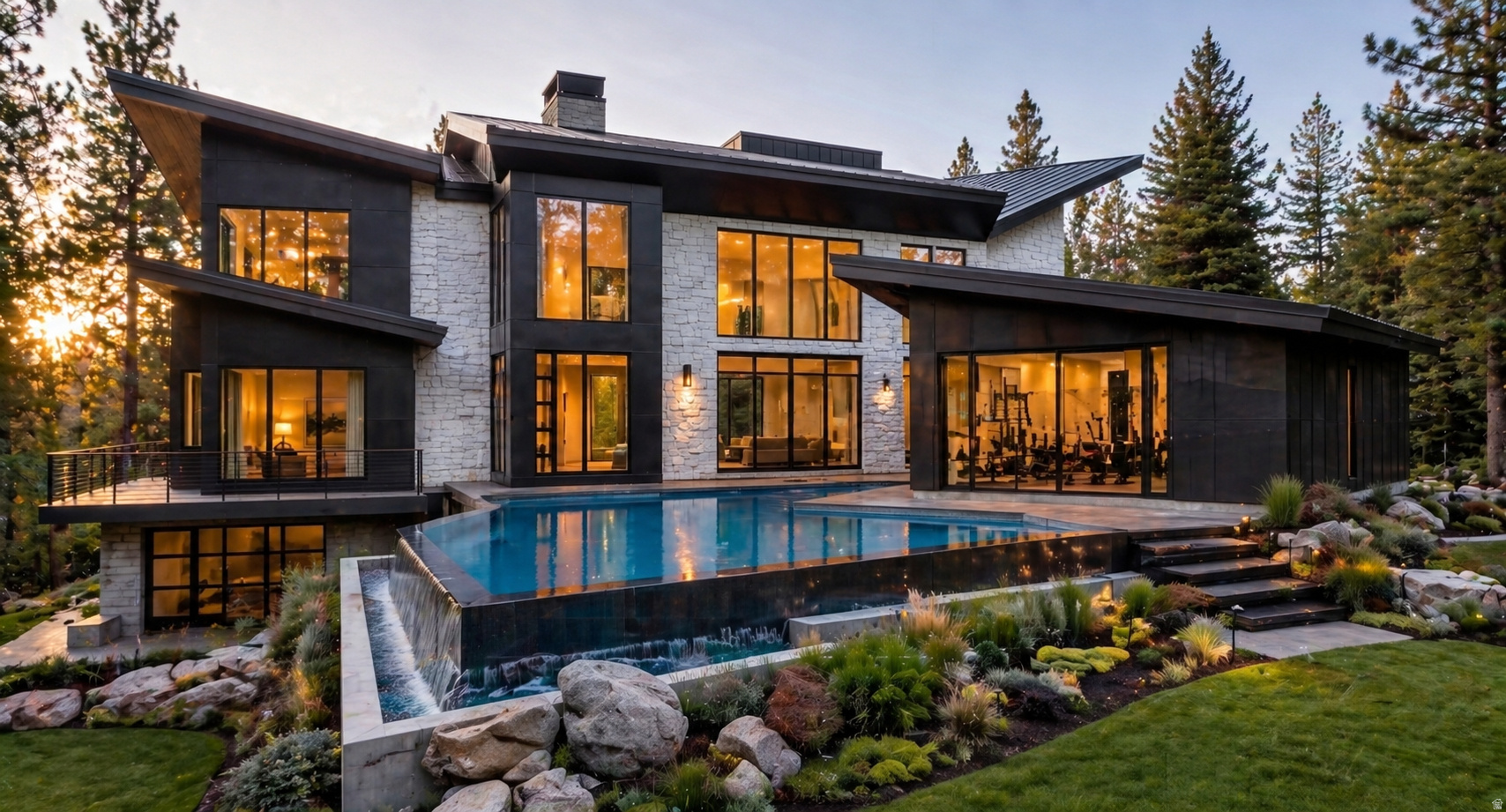 TO BE BUILT luxury resort home in Tavaci on Lot #31 (MLS #2144509.) New construction - 9,554 SQ FT - Infinity pool - Wellness center - Golf Simulator - Home theatre - Heated driveway.  Located at the entrance of Big Cottonwood Canyon, this .63-acre homesite in the exclusive, gated Tavaci community offers a rare opportunity to build a custom luxury home in one of Salt Lake's most coveted locations. Surrounded by breathtaking mountain and valley views. You'll enjoy privacy, fresh alpine air, and immediate access to world-class skiing, hiking, and year-round outdoor recreation, all while being just minutes from the city. Known for its exclusivity and striking architecture, Tavaci sets the stage for something truly extraordinary. This lot is your opportunity to design a one-of-a-kind home in one of Utah's most coveted canyon communities.  Custom architectural plans have been thoughtfully designed by T.A. Kirton Custom Homes, a Salt Lake City Parade of Homes builder. The current design concept features an impressive array of luxury amenities, including a golf simulator, private theater, sauna, cold plunge, dedicated wellness center, and a gym overlooking an infinity-edge pool. The home is specified with premium Sub-Zero and Wolf appliances, along with a heated driveway for year-round convenience.  Each bedroom is designed with its own en-suite bathroom. These plans represent a true luxury build, carefully curated to deliver a seamless indoor-outdoor living experience reminiscent of a private mountain resort.  All images provided are architectural renderings intended to illustrate the potential of the home. The residence has not yet been constructed, and the plans remain fully customizable, allowing you to tailor the plans to your exact vision.  Lot is for sale separately, MLS #2144509. Home plans can be included in the purchase if the buyer decides to build with T.A. Kirton Custom Homes. All final plans will need to be approved by the HOA. The AI generated pictures are for reference only.