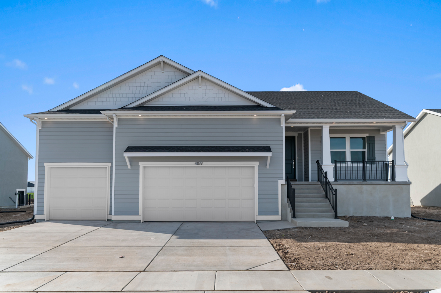 HUGE RATE BUY DOWN ++ $$$$ towards closing costs with DHI Mortgage. Est July close. The 3-bed/2.5 bath Livingston rambler features a 3 car garage, open concept Kitchen-Dining-Family room and walk out basement! The gourmet kitchen includes a large island with counter seating, double ovens, stainless-steel gas appliances, quartz countertops throughout, 9' ceiling, and laminate flooring on the main floor, tile in the wet areas. The primary suite has a large Walk-In Closet with organizer, separate Tub/Shower, Double Sinks and 50-Gal Water Heater. The unfinished basement is huge and can expand to 3 additional bedrooms, a bathroom, kitchenette, oversized family room and under porch storage. Great income potential for an ADU. Ask me about our generous home warranties, active radon mitigation system, and smart home package! Pictures are of a finished home of the same floor plan and the available home may contain different options, upgrades, and exterior color and/or elevation style. Square footage figures are provided as a courtesy estimate only and were obtained from building plans. No representation or warranties are made regarding school districts and assignments; please conduct your own investigation regarding current/future school boundaries.