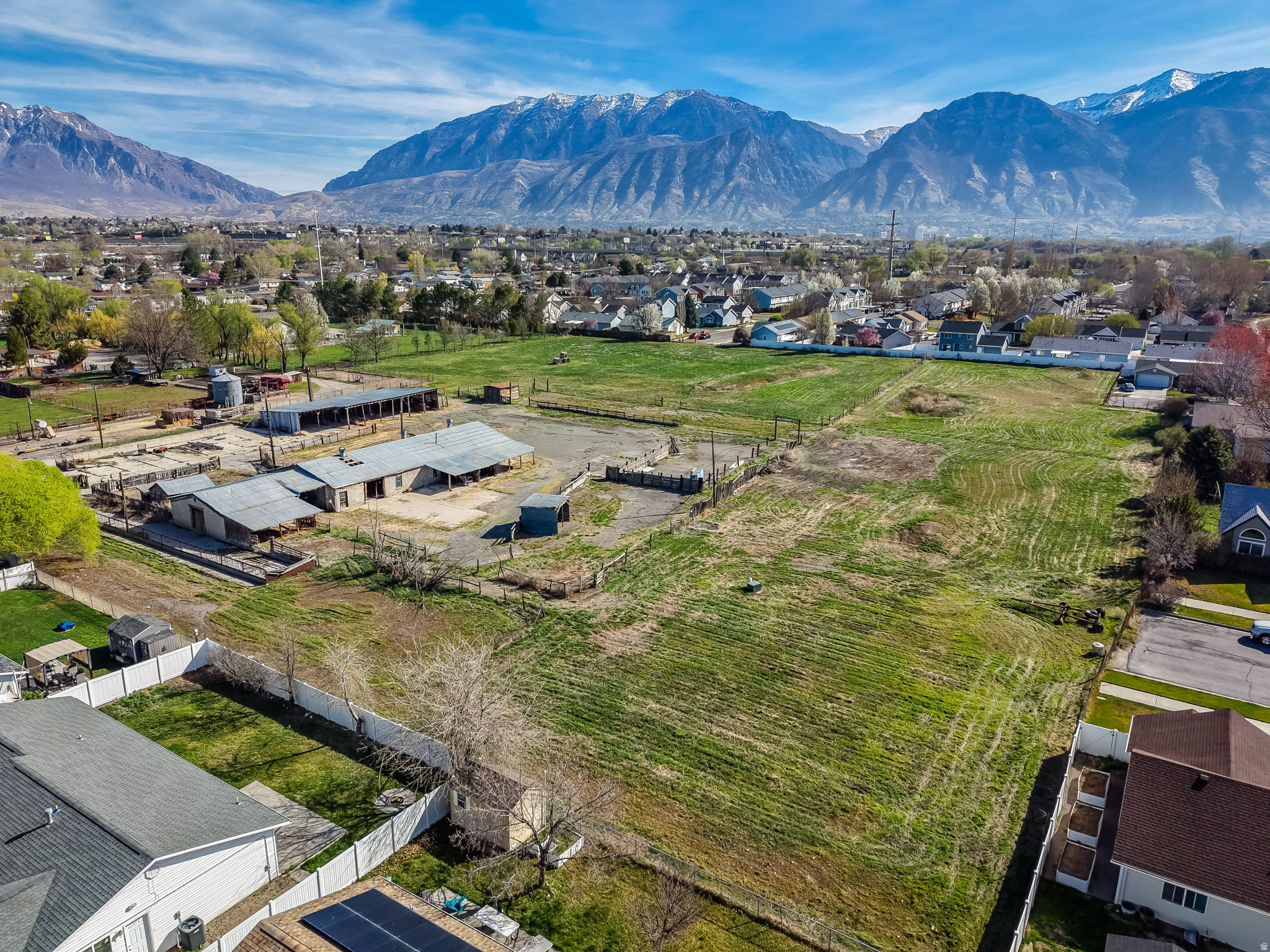 Rare land opportunity! This property has potential for up to 25 lots (buyer to verify), making it an attractive opportunity for developers or long-term investors. Located in a growing area with strong demand, this property offers easy access to I-15 and is just a few blocks from Utah Lake. With irrigation already stubbed, this lot is ready for the right buyer to fulfill its potential. Opportunities like this are rare! Don't miss your chance to capitalize. Buyer to verify all information.