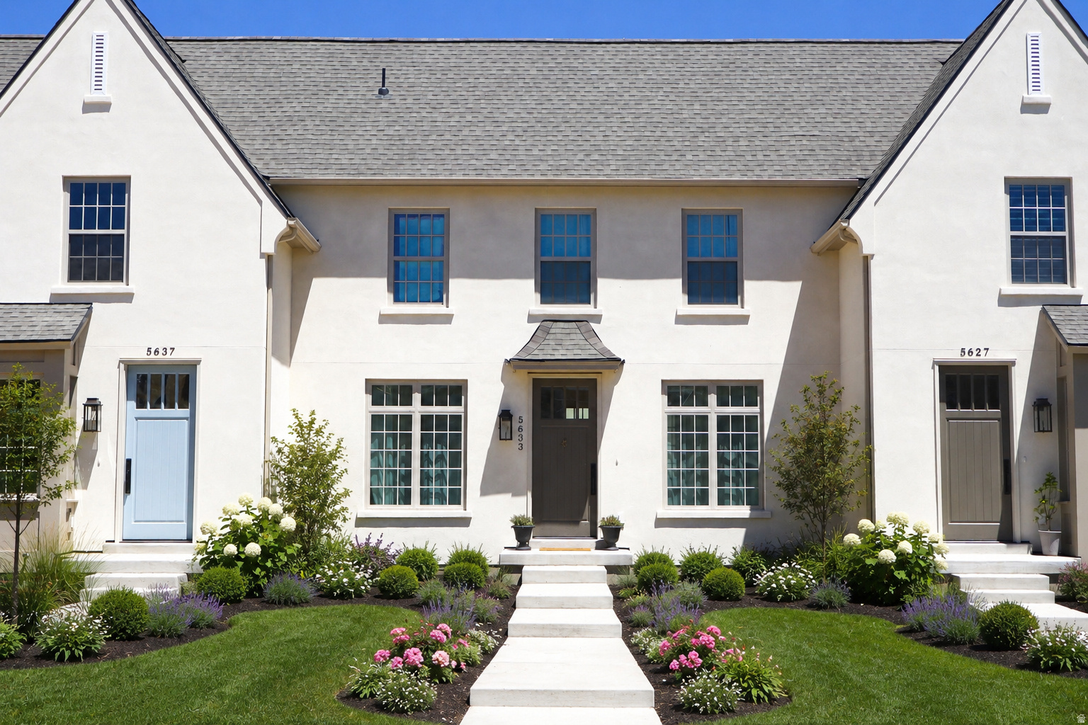 Welcome to Camden Commons, a charming English-inspired hamlet nestled on the northern edge of Herriman City. Designed around a shared green space, this intimate community encourages a strong neighborhood feel with space for recreation, connection, and relaxation. Enjoy easy access to schools, grocery stores, restaurants, and retail, all just a short walk away. Drawing inspiration from London's garden suburbs, these townhomes, crafted by Bradford R. Houston Design Studios for Goodboro. Come tour this beautiful 3-bedroom home today, with the option for a small private fenced yard! Also comes with an unfinished basement for extra storage!