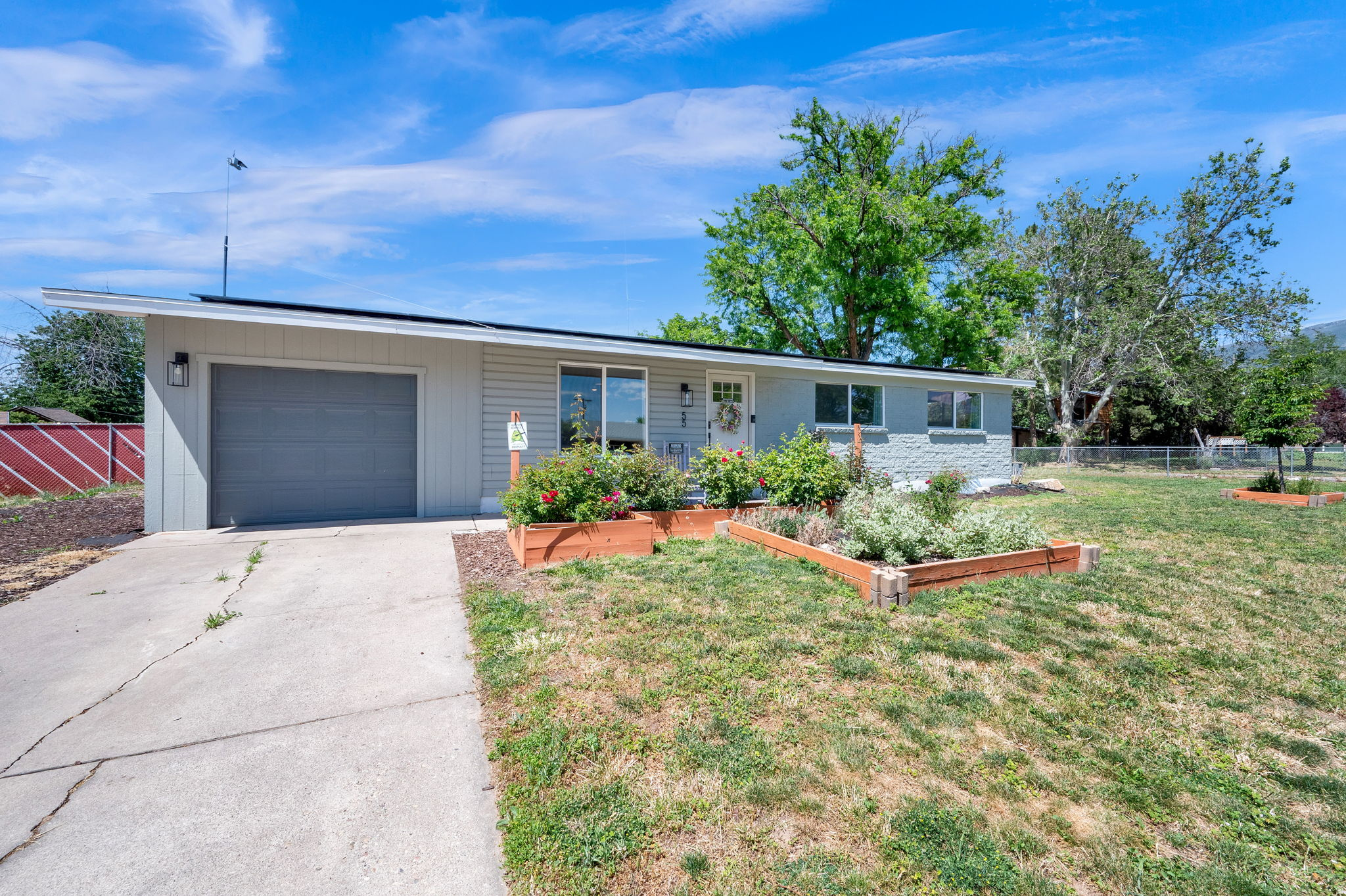 **BUYER MUST TAKE OVER SOLAR PANEL PAYMENT OF $240/MO** Beautifully updated home in Layton UT! Prime location near I-15, Malls, Schools, you name it! Spacious open floor plan with natural light. High-efficiency solar panels, just over 1 year old, making your power bill near non-existent. Schedule your showing today! Square footage figures are provided as a courtesy estimate only.  Buyer is advised to obtain an independent measurement.