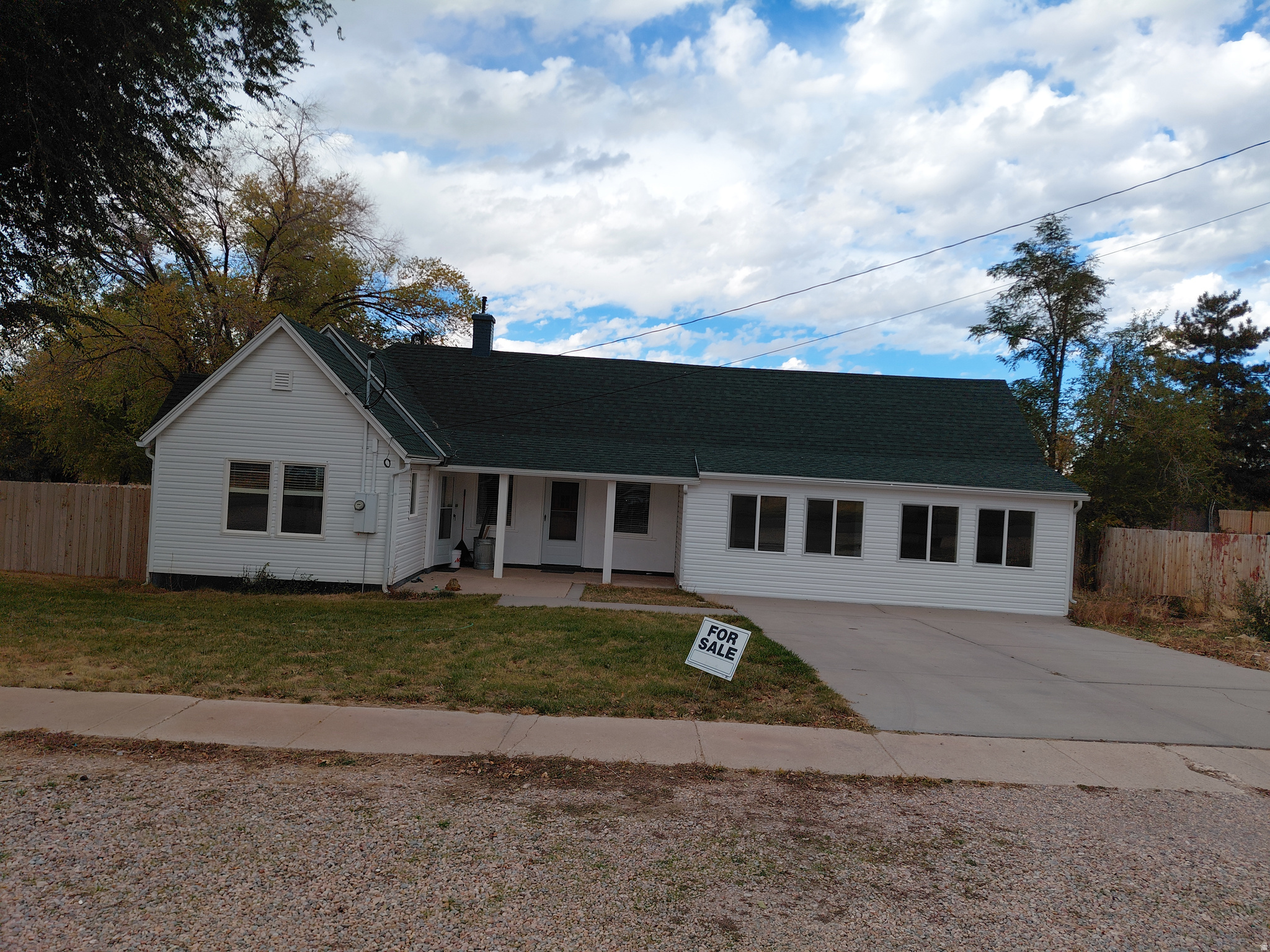 Newly remodeled, updates include new paint, flooring, new furnace. The home has been remodeled extensively in 1980 as well.  The home is well maintained and move in ready.