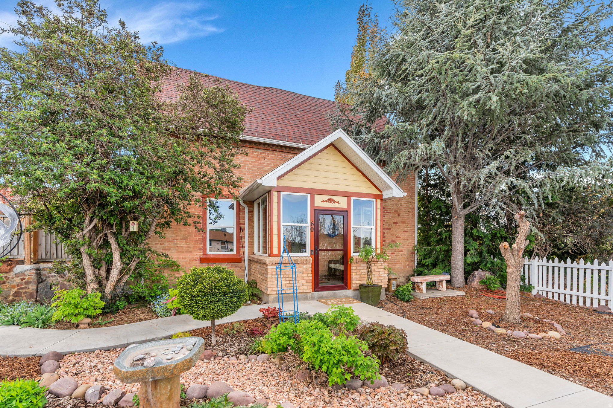 Charming  all Brick Historical Home!  Main floor fleshly painted. Large Master bedroom & bathroom on the main. Three very large bedrooms, 1 bathroom upstairs.  Two Bed Rooms are big enough for king size bed. All bedrooms are big enough for a queen size bed . Big family room & tall ceilings. Well taken care of.  ON demand Hot Water Tank!! BIg Beautiful yard  you will love!!!  This home has a wonderful kitchen pantry too. Large Laundry room with lots of  windows for natural light. On Demand Hot Water Tank, and water softener. 1 car garage with RV Parking. Salem Pond / two blocks away. Walking distance to the schools.  .30 acres Large back yard for BBQs with family and friends.