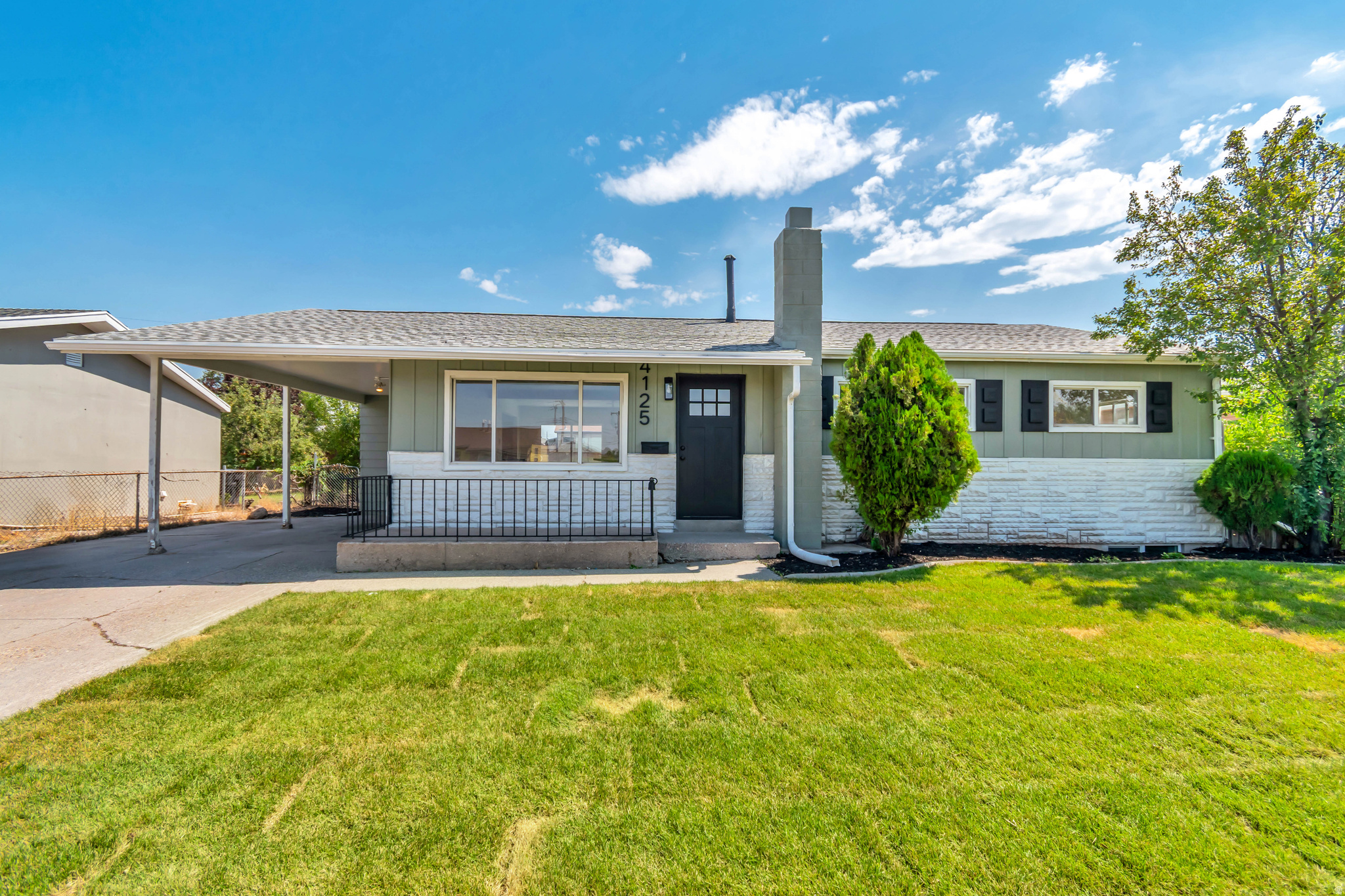 Completely remodeled and move-in ready, this beautiful 5-bedroom, 3-bath home features a brand-new kitchen, fully updated bathrooms, new central A/C, several new windows, and fresh front yard landscaping with new sod and an automatic sprinkler system. Offering spacious living areas and modern finishes throughout, this turnkey home is conveniently located near schools, parks, shopping, dining, and major commuter routes, with easy access to West Valley City, Jordan Landing, and Mountain View Corridor.  Square footage figures are provided as a courtesy estimate only and were obtained from county records .  Buyer is advised to obtain an independent measurement.