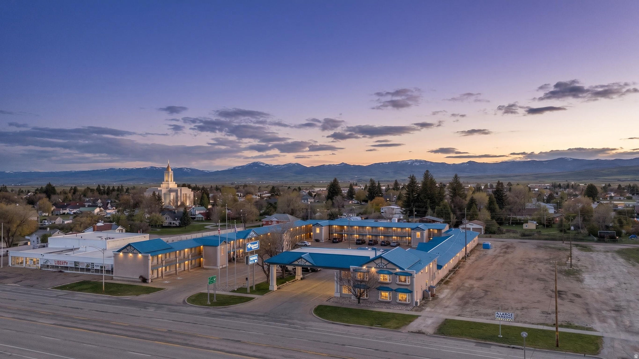 Discover a rare investment opportunity with the Clover Creek Inn, a premier hospitality property in the heart of Montpelier. Featuring spacious guest suites, on site bar, oversized vehicle and truck parking, and inviting common areas. The inn is a favorite for weddings, retreats, corporate employees, and travelers exploring nearby Bear Lake, Southeast Idaho recreation, and en route to Jackson Hole Wyoming. With a strong track record of occupancy and income, this turrn-key property offers good cash flow and room for growth in a popular tourism market.