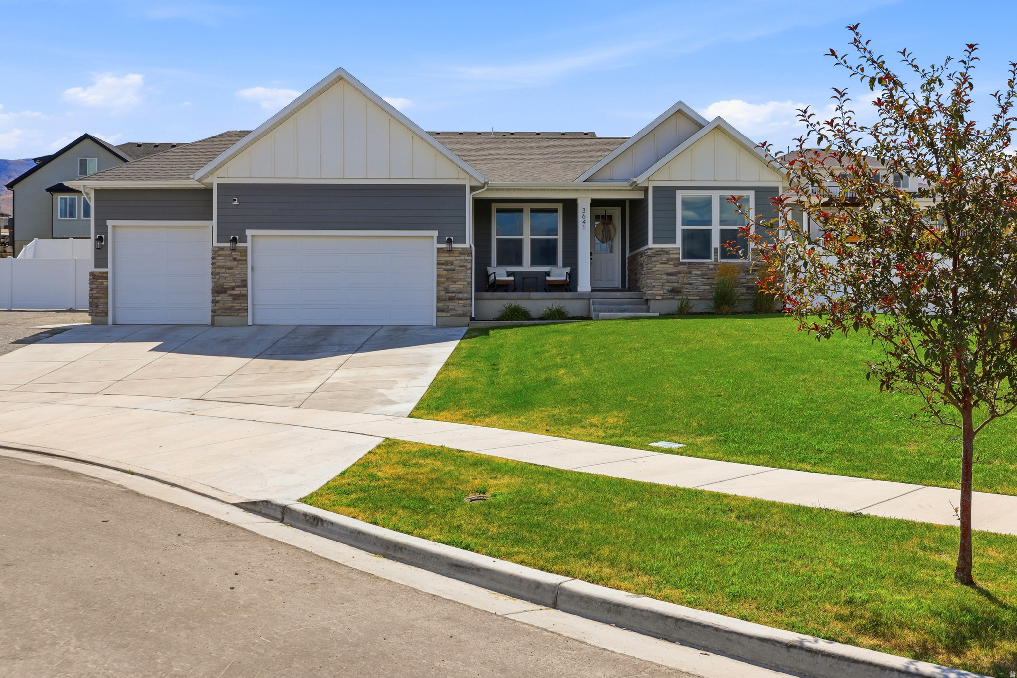 *OPEN HOUSE SATURDAY JULY 25TH, FROM 11-1PM* Welcome to this incredible opportunity to own in the highly sought-after Catalina Bay community! Perfectly situated in a cul-de-sac with beautiful views of Utah Lake and just minutes from TalonsCove Golf Club, this home offers the perfect blend of comfort, flexibility, and income potential! Featuring a fully finished 3-bedroom mother-in-law apartment/ADU with a private entrance, this home is ideal for multigenerational living or creating an additional source of income to help offset your mortgage. The basement has the opportunity to bring in roughly $1,800 - $2,200 a month in income! The spacious main floor is designed for both everyday living and entertaining, featuring an oversized island, gas cooktop and double ovens! You'll also appreciate the oversized RV parking, 3-car garage, and thoughtful updates throughout! With its unbeatable location, versatile layout, and exceptional value, this is one you won't want to miss. Schedule your private showing today!