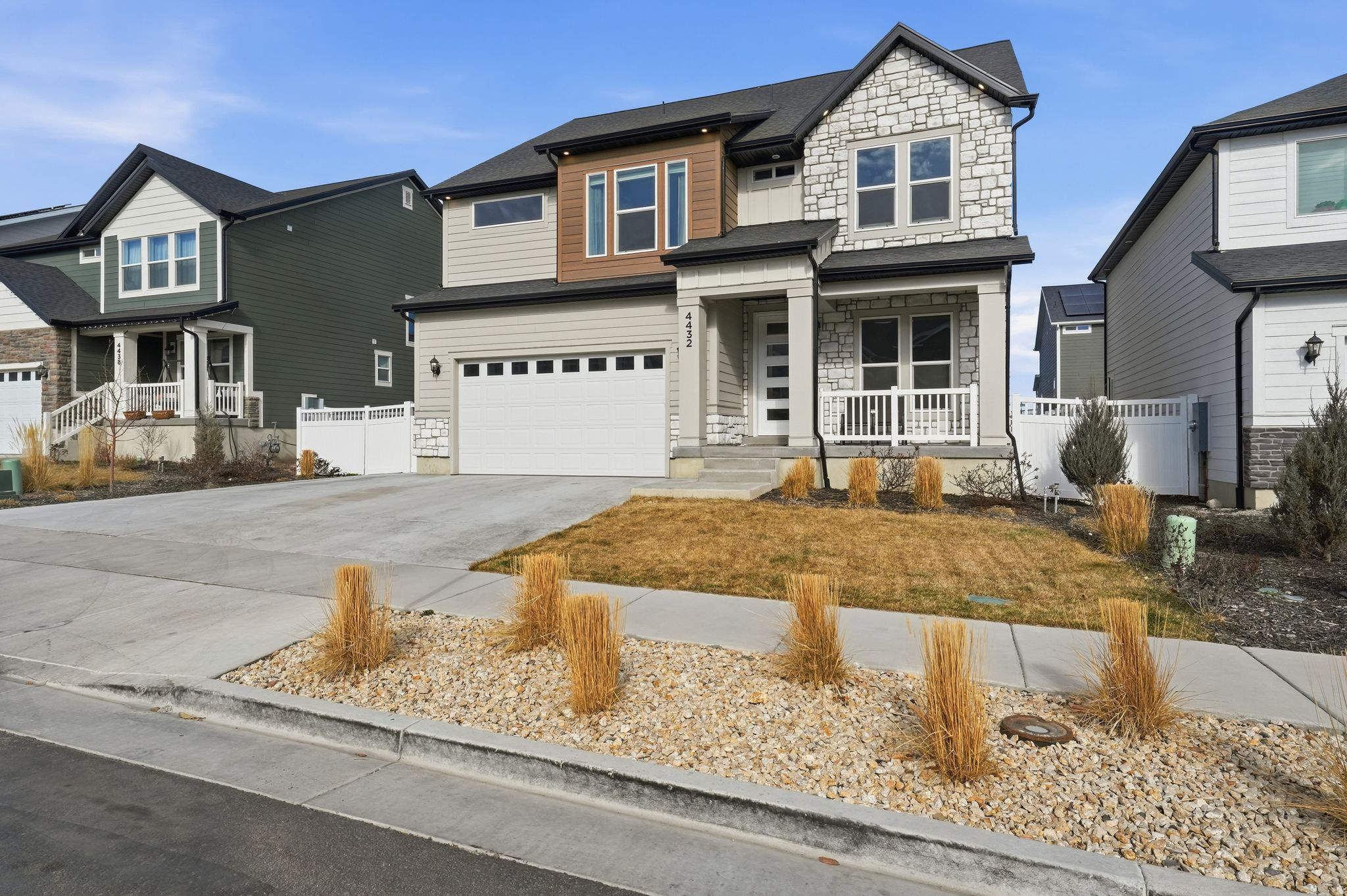 Better than new and loaded with upgrades, this stunning two-story home built in 2024 offers a fully finished walkout basement with its own full kitchen, spacious family room, two bedrooms, a bathroom, excellent storage, and a private exterior entrance, ideal for multi-generational living, guests, or flexible use of space. Thoughtfully enhanced with over $100,000 in upgrades, this home is fully landscaped and offers beautiful views of the Wasatch Mountains. Do the math: between today's construction costs, upgrades, and builder incentives, this home delivers exceptional value. The bright and open main level features soaring two-story ceilings that flood the space with natural light. The kitchen truly serves as the heart of the home, featuring an oversized island, wall oven, convection microwave, and Kitchen Aid stainless steel gas cooktop. The seamless flow between the kitchen, living, and dining areas makes it ideal for everyday living and entertaining. A main-floor office provides the perfect setup for working from home with privacy. Upstairs, you'll find three bedrooms, two full bathrooms, and a spacious loft. The primary suite features upgraded cabinetry, dual sinks, and quartz countertops, creating a comfortable and elegant retreat. Outside, enjoy an additional crushed-rock parking area behind a large gate, perfect for storing Utah's favorite outdoor "toys." All of this is located in a highly desirable community offering clubhouses, pools, fitness amenities, walking trails, and year-round community events. With new construction and resale options available in today's market, this move-in-ready home stands out as an exceptional opportunity.   Square footage figures are provided as a courtesy estimate only and were obtained from county records.  Buyer is advised to obtain an independent measurement.