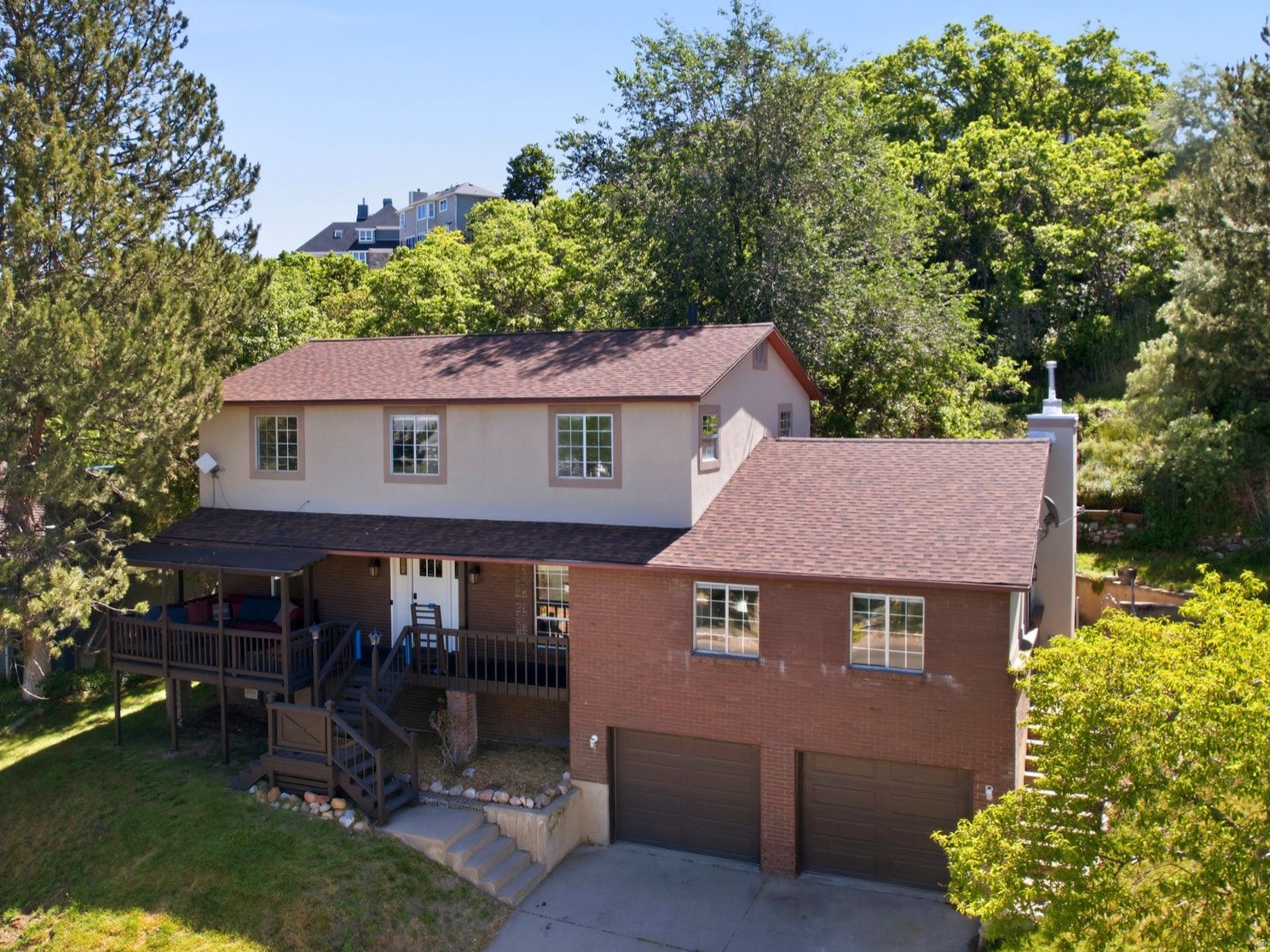 Great Salt Lake views, generous outdoor space, and a prime Bountiful location come together at 3463 S. 400 East.  Listed under $750,000, this 5-bedroom, 3-bath home offers 3,278 square feet on a .33-acre lot, giving buyers meaningful space inside and out. The updated kitchen provides a welcoming hub for daily living, while multiple comfortable living areas and flexible bedrooms create options for office space, guest rooms, hobbies, storage, or additional gathering areas.  Practical upgrades add even more value, including a newer roof installed just one year ago and an extra-deep garage with a workbench and abundant storage for tools, outdoor gear, and weekend projects. The setting offers scenic Great Salt Lake views along with quick access to I-15, making travel north or south simple. Enjoy convenient proximity to downtown Salt Lake City, Salt Lake International Airport, Snowbasin, the Cottonwood Canyons, and year-round recreation. A strong option for buyers comparing 5-bedroom homes in Bountiful, North Point Cove homes for sale, and Bountiful homes under $750,000. Garage is 29 foot deep and has 2 separate doors allowing for extra space for 2 cars and workbench. Square footage figures are provided as a courtesy estimate only and were obtained from past appraisal.  Buyer is advised to obtain an independent measurement.