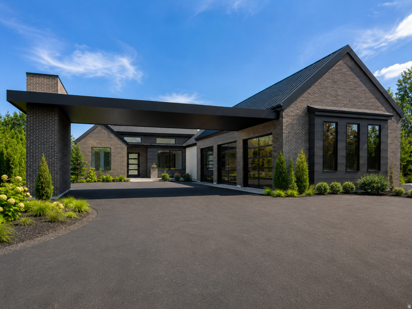 Rare to-be-built luxury opportunity in one of Draper's most desirable pockets. Set on a private, low-traffic street where surrounding properties are seeing thoughtful new construction and high-end remodeling, this custom home offers the chance to secure a brand-new residence in an established and highly sought-after area. Designed for the discerning buyer, the plan features 3,835 finished square feet on the main level with 4 bedrooms, 4.5 bathrooms, a dedicated office, guest suite, expansive great room with 14' vaulted ceilings, and a stunning kitchen/dining layout created for both everyday living and elevated entertaining. The kitchen is designed with custom cabinetry, quartz/stone countertops, upgraded appliances, a large island, dining buffet/bar, and a well-appointed pantry. The private primary suite includes a spacious bedroom, luxury bath with freestanding tub, oversized shower, dual vanities, makeup vanity, and generous closet space. Additional highlights include 10' main-floor ceilings, engineered white oak hardwood through main living areas, modern black windows, built-ins, linear fireplace, main-level laundry, mudroom, and a 6-car garage. The unfinished 4,053 sq. ft. basement provides exceptional future potential, with concept plans showing space for a theater, gym, golf simulator, additional laundry, storage, and expansive recreation areas. Outdoor living is enhanced by a large covered patio and a 1.18-acre setting offering space, privacy, and flexibility rarely found in this location. Buyer to verify all information, inclusions, finishes, options, and construction details.