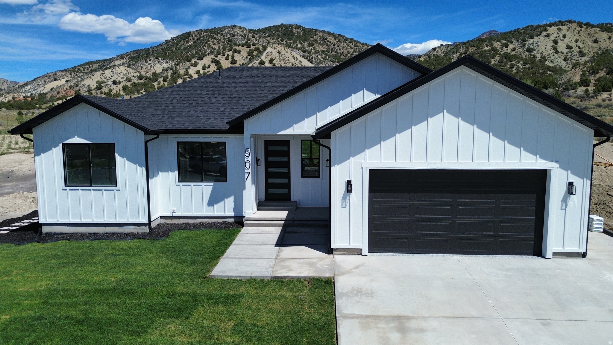 Stunning Parade of Homes 2026 featured home in Nephi! Open layout filled with natural light, fully finished basement ADU with separate entrance, dedicated HVAC, 2 tankless water heaters, side-load garage, and exceptional modern craftsmanship throughout.