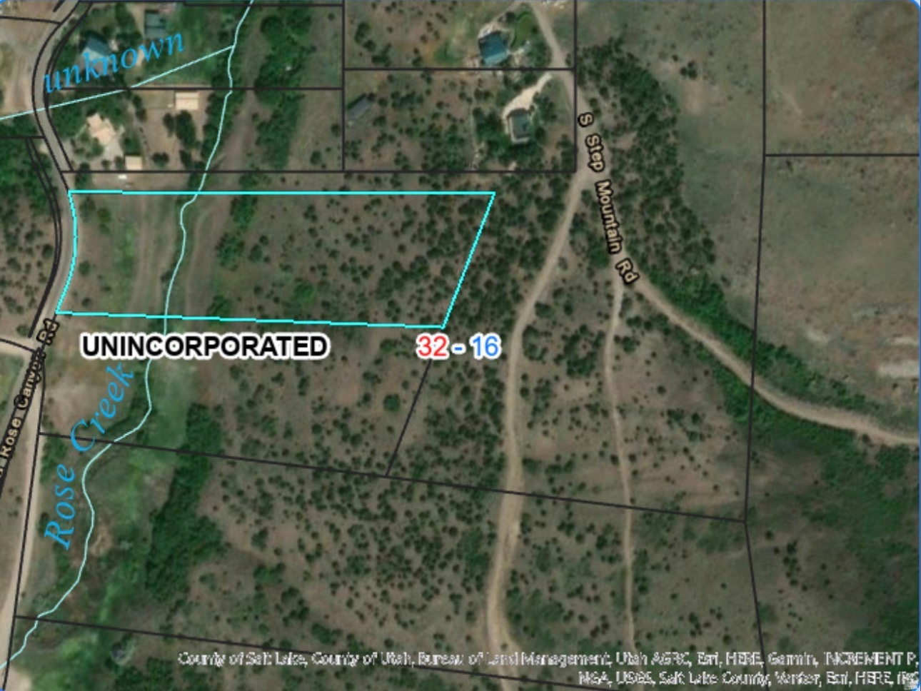 This 5.37 acres of scenic land offers the prospect of peaceful mountain living with the convenience of city amenities just a short drive away. Easy access right off of Rose Canyon Road. (2) Parcels are available and can be purchased together or separate  #32-16-100-062 (5.37 acres) and #32-16-100-063 (5.37 acres)  Rose creek runs through the property and there is abundant room to explore, relax, and enjoy the outdoors in a serene mountain setting.
