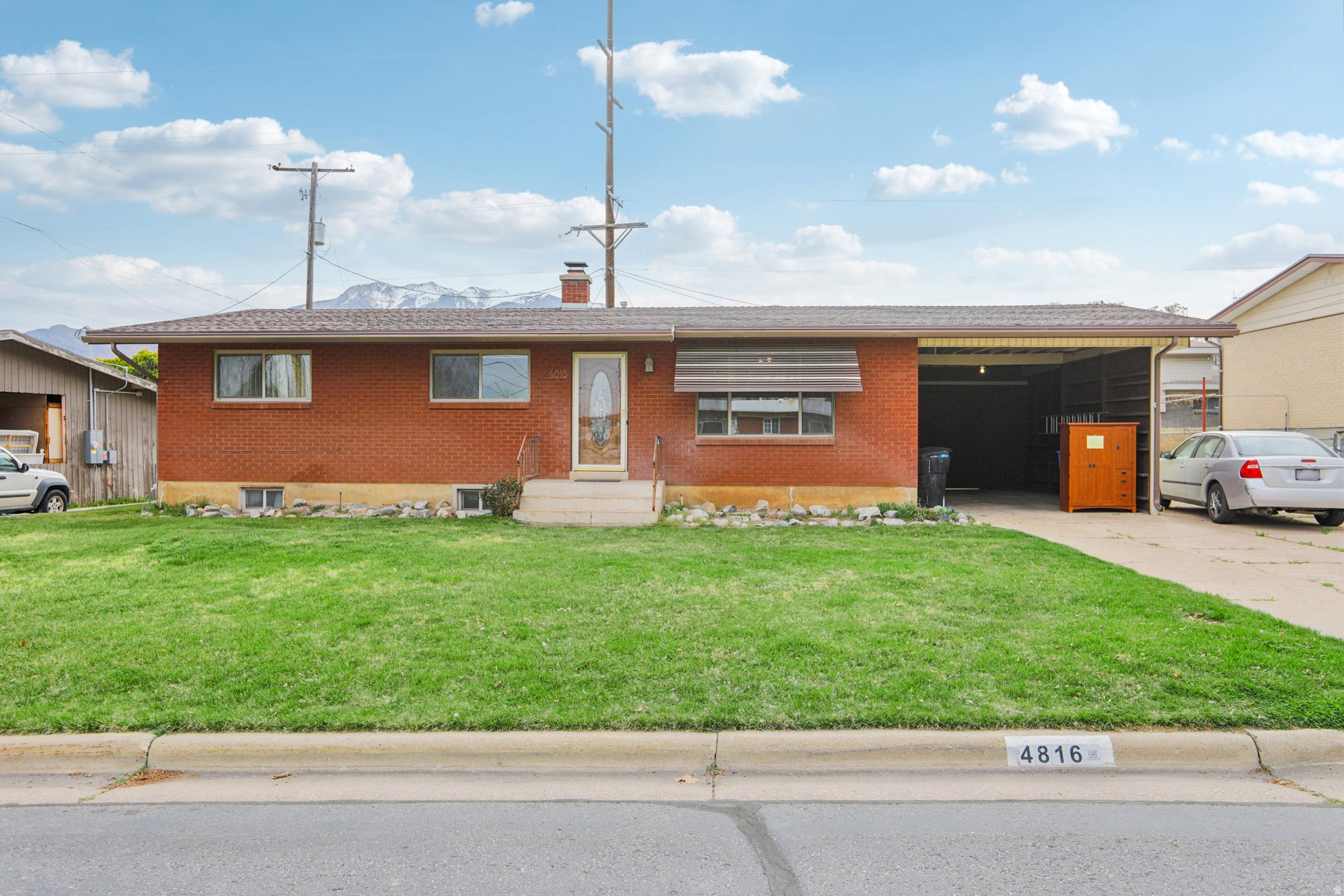 BACK ON THE MARKET-BUYER FINANCING FELL THROUGH! Their loss could be your opportunity. This charming all-brick home offers 4 bedrooms, 3 bathrooms, a basement primary suite, two living areas, RV parking, a covered patio, and a 5+ car driveway. Conveniently located near Washington Terrace with quick access to Riverdale Road shopping, dining, Ogden recreation, Weber Canyon, and Pineview Reservoir. Recent upgrades include a new water heater and electrical panel. If you've been waiting for an affordable home with great potential and room to make it your own, don't let this second chance pass you by. Buyer to verify all information.