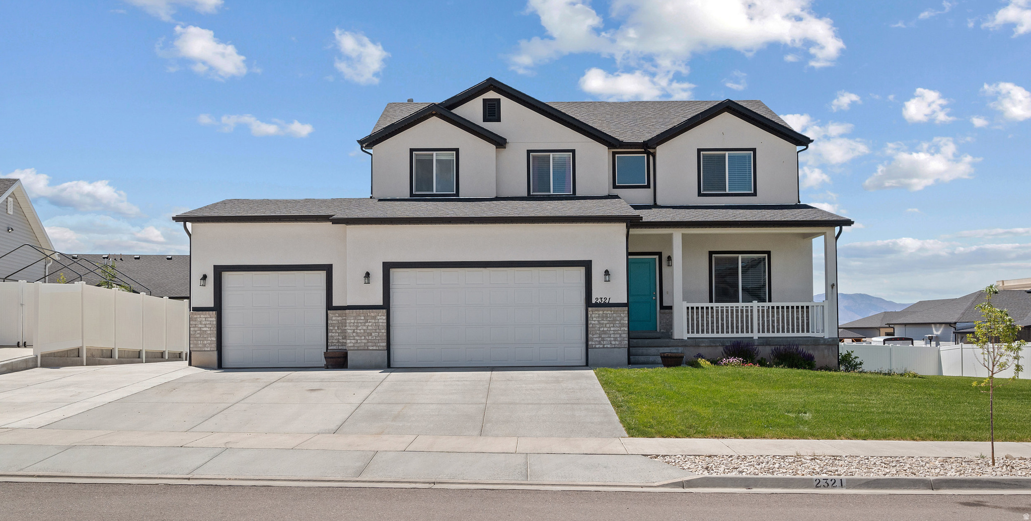 OPEN HOUSE SATURDAY 6-13-26 from 2:00pm to 4:00pm! BE THE SECOND OWNER! AND WITHIN WALKING DISTANCE TO THE TOOELE LDS TEMPLE! This beautiful home boasts 4 bedrooms, 2 full bathrooms, one bathroom ensuite, walk in closet, and laundry room on the top floor. On the main floor there is a half bath, living room, family room, ample kitchen with walk-in pantry, dining room, and mud room. The fully finished basement has 1 bedroom, 1 full bath, 1 family room and a cold storage. The 3 car garage has roof shelving racks included in the sale. There is plenty of parking outside for all your toys, a beautiful porch, RV pad, and in ground basketball hoop. The backyard has a beautiful deck, a peach tree and full automatic sprinklers. Near schools, commerce, and main roads. Square footage figures are provided as a courtesy estimate only and were obtained from the county records. Buyer is advised to obtain an independent measurement.