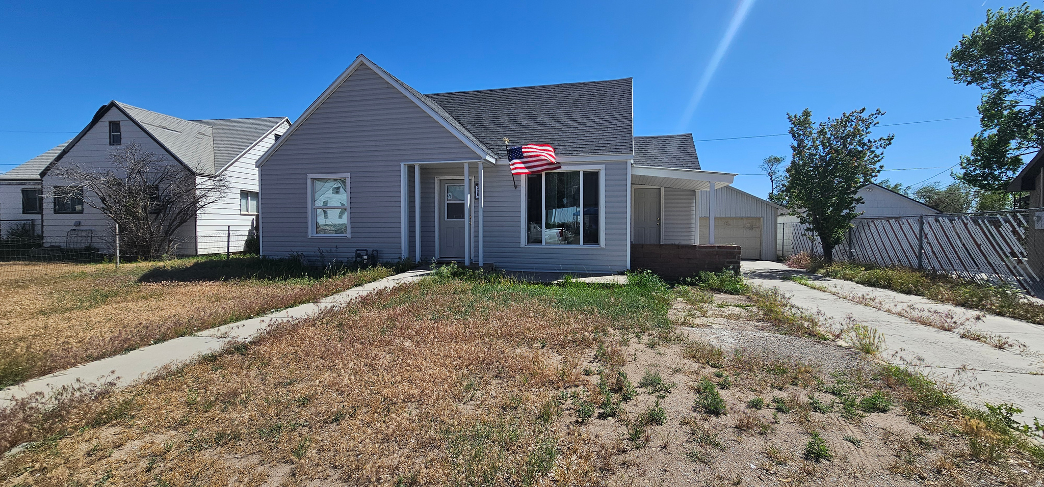 Updated 3-bedroom, 1-bath home located in the quiet community of East Carbon, situated on two parcels totaling .52 acres, offering extra space, flexibility, and value. Inside, you'll find tasteful updates throughout with a comfortable, move-in ready layout. The property also features a spacious shop on the back parcel, perfect for storage, hobbies, projects, or additional workspace. With plenty of outdoor space for parking, recreation, or future possibilities, this property offers the perfect blend of small-town living and room to grow. A rare opportunity with dual parcels and a shop already in place!   There two parcels that are included are (1C-0766-0000 & 1C-0766-0001)  The estimated taxes reporting are for both parcels.  Square footage figures are provided as a courtesy estimate only and were obtained from county records . Buyer is advised to obtain an independent measurement. The shop on the second parcel has power.