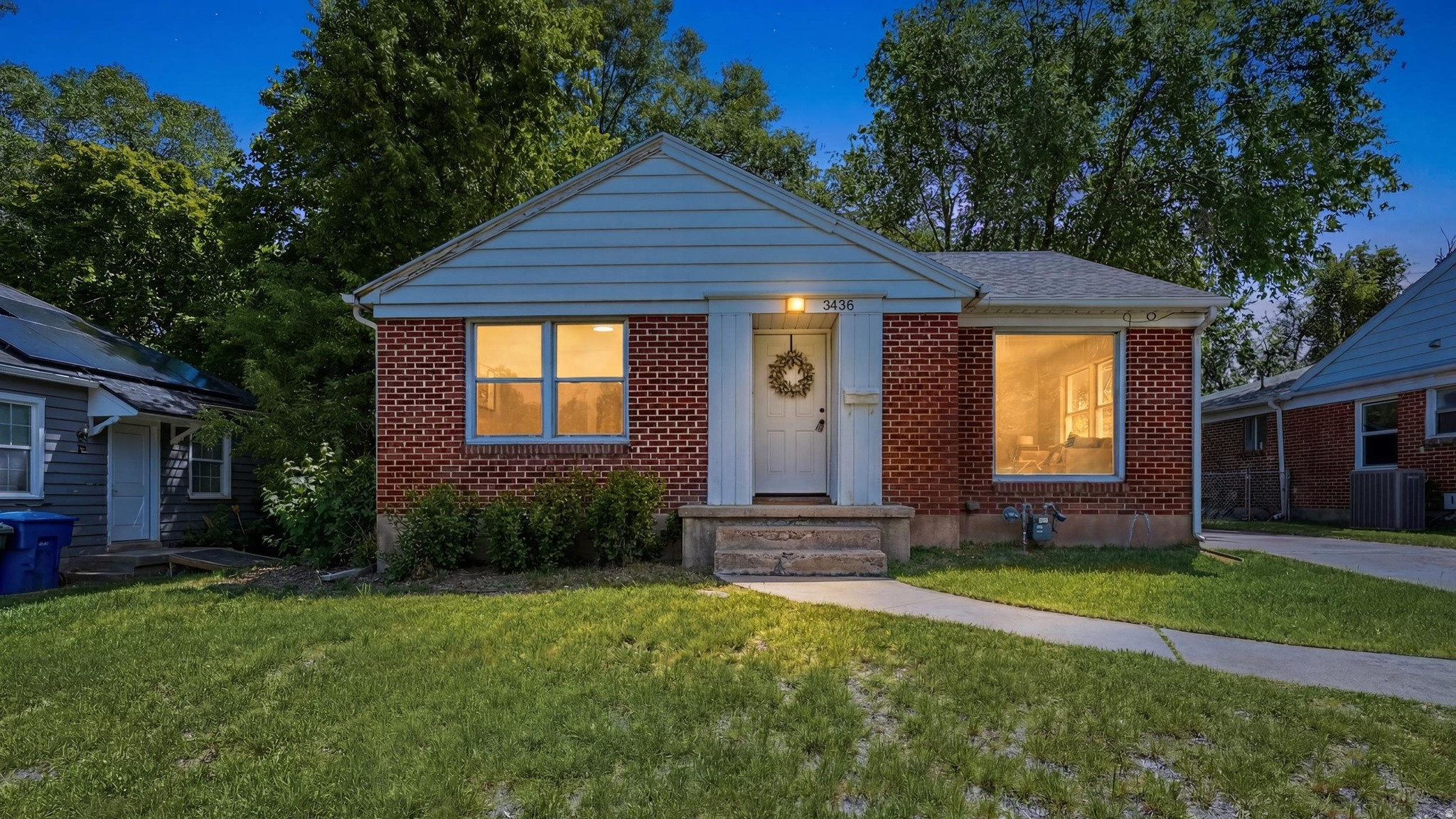 Completely remodeled while still maintaining its timeless brick bungalow charm, this beautifully updated home features 4 bedrooms, 2 full bathrooms, and 2 spacious family rooms. The fully remodeled interior includes all new flooring with carpet, LVP, and tile, fresh paint, updated light fixtures, and new plumbing fixtures throughout. The stunning kitchen has been completely renovated with brand-new cabinets, countertops, and appliances. Both bathrooms have been tastefully updated with new vanities and beautiful tile surround showers. Major system updates include all new plumbing, updated electrical, and new basement windows for added comfort and peace of mind. Outside, enjoy the covered patio and a detached 1-car garage, all while being tucked into a charming established neighborhood.