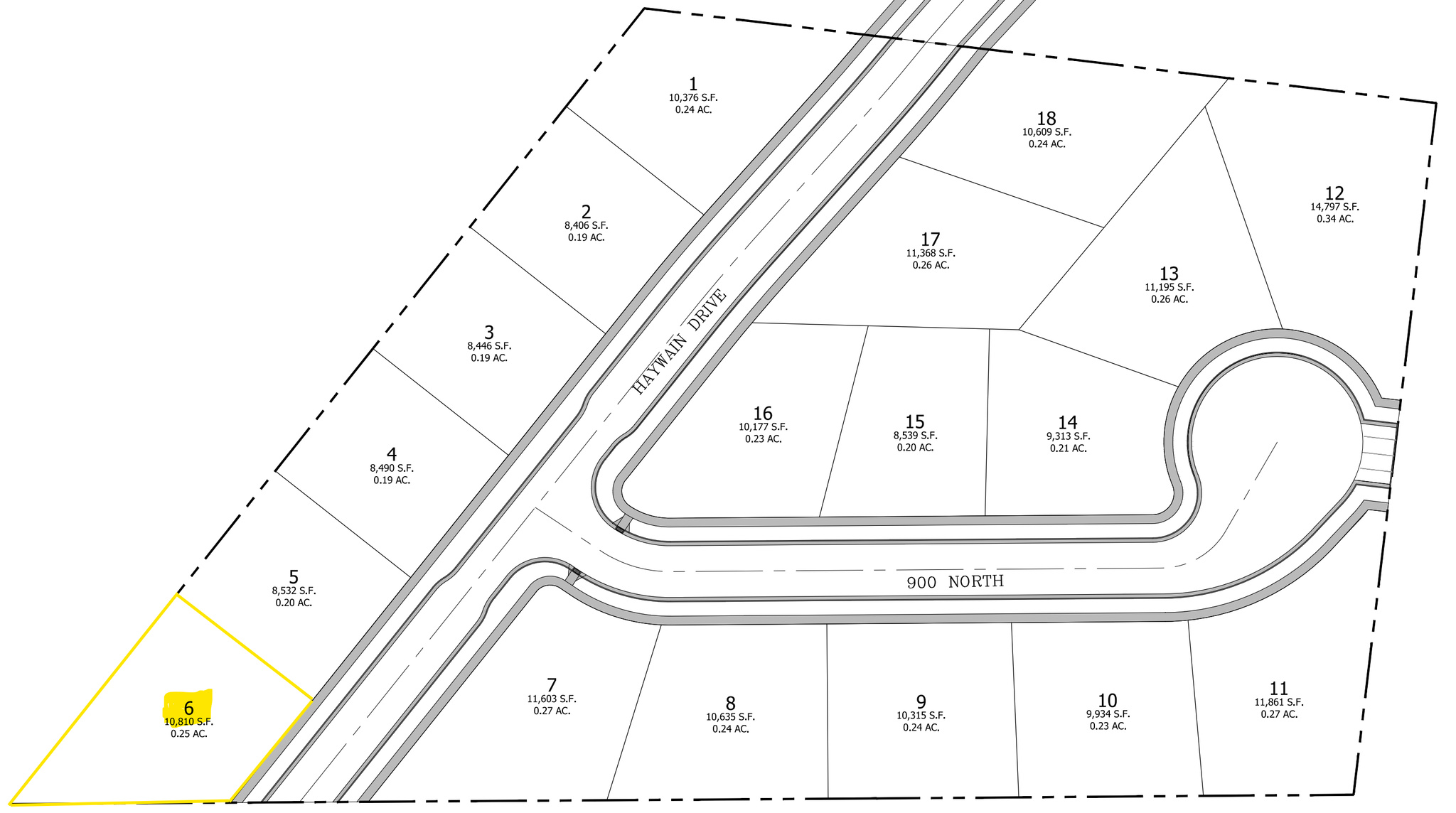 LEGACY ESTATES - Land
