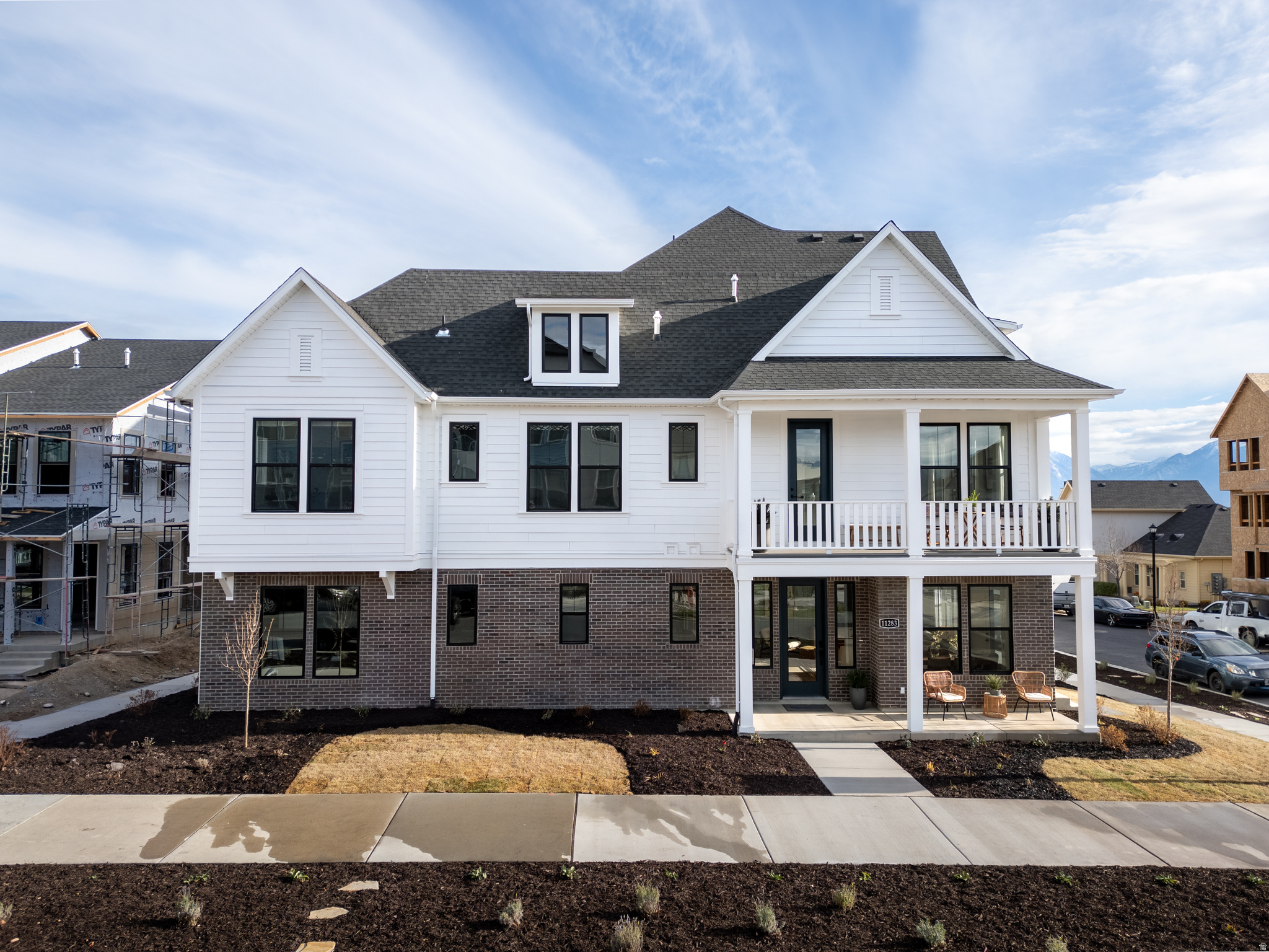 ***This home qualifies for rates as low as 2.99%*** Restrictions Apply: Contact Us for More Information*** FINAL OPPORTUNITY ON THIS DOWNTOWN DAYBRAEK FLOORPLAN! Come see what all the fuss is about in the heart of Daybreak on the east side by Downtown Daybreak. Within a 5-15 minute walk to the library, TRAX, new Bees ballpark, Megaplex cinema, dining, shopping, parks, lake, and more! Welcome home to the Benchmark, thoughtfully designed for both comfort and style, this beauty offers a spacious main-floor living area, a versatile loft upstairs, large owner's retreat with a serene balcony right off it. With a charming side yard, which would be great for pets or outdoor relaxation. Photos and virtual tour are of previous completed Benchmark floorplan. Schedule your tour today and step into the home of your dreams!!!