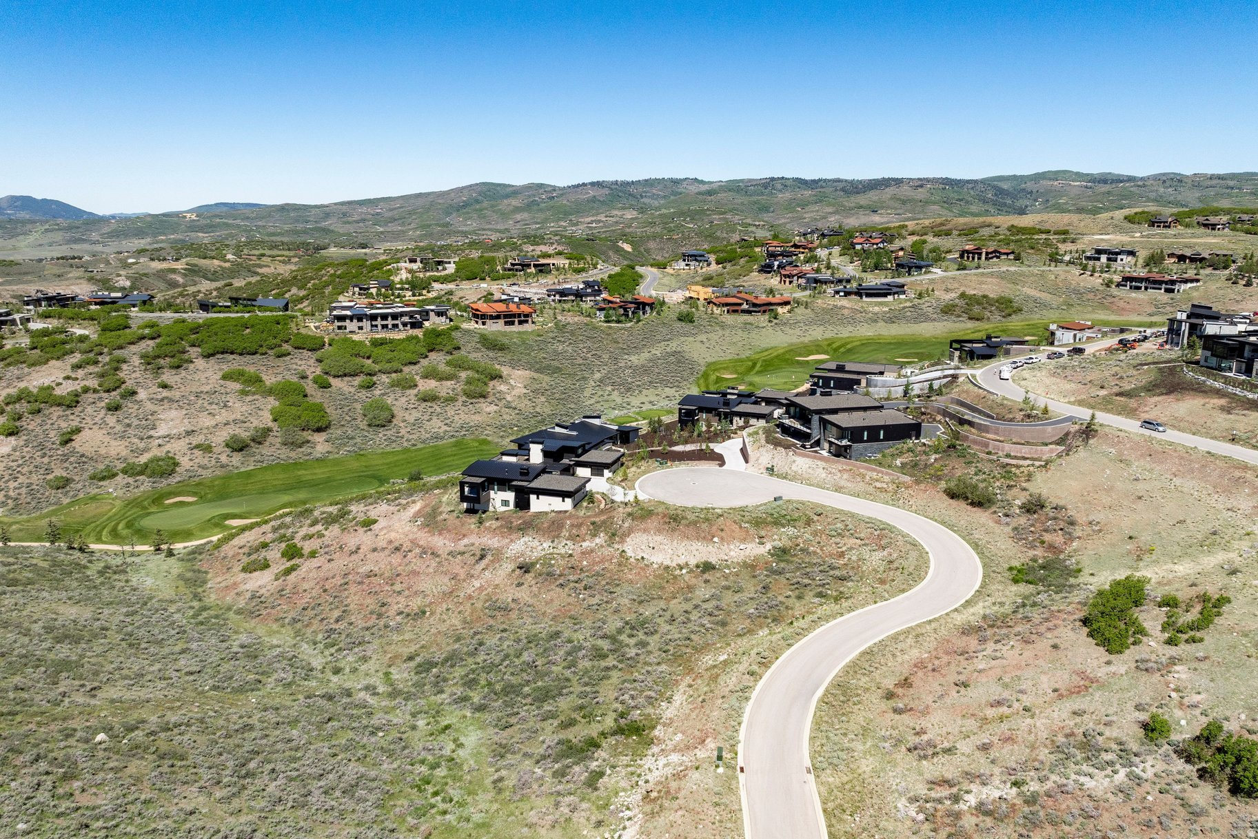 Only West Facing Lot Available in Pinnacle Portfolio. If killer views, privacy and the best set of amenities anywhere is what you seek then this is the lot for you. Pinnacle Portfolio is a small gated community, with its own Clubhouse, within the larger gated community of Promontory. Only 28 Pinnacle Portfolio lots exist and most of those have been sold. This one will allow a Mitchell (the most sought after model) or a Stella Plus.  The Best of the Best is awaiting you.