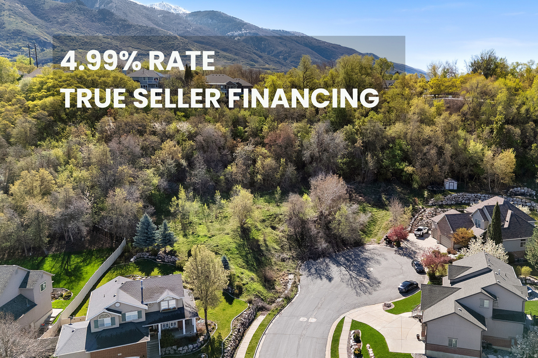 4.99% Seller Financing Available! Build on your timeline while taking advantage of a rare financing opportunity. Much of the upfront due diligence has already been completed, including a  geotechnical report, giving buyers a valuable head start as they design their home. Water, sewer, gas, and power are already stubbed to the property. Tucked into a quiet cul-de-sac and backing to a mature wooded hillside instead of neighboring homes. The sellers originally planned to build their dream home here and were well on their way toward construction, but a recent lifestyle change has them pursuing a homestead instead. Their change in plans creates a rare opportunity for the next owner! Reach out for available docs and questions!