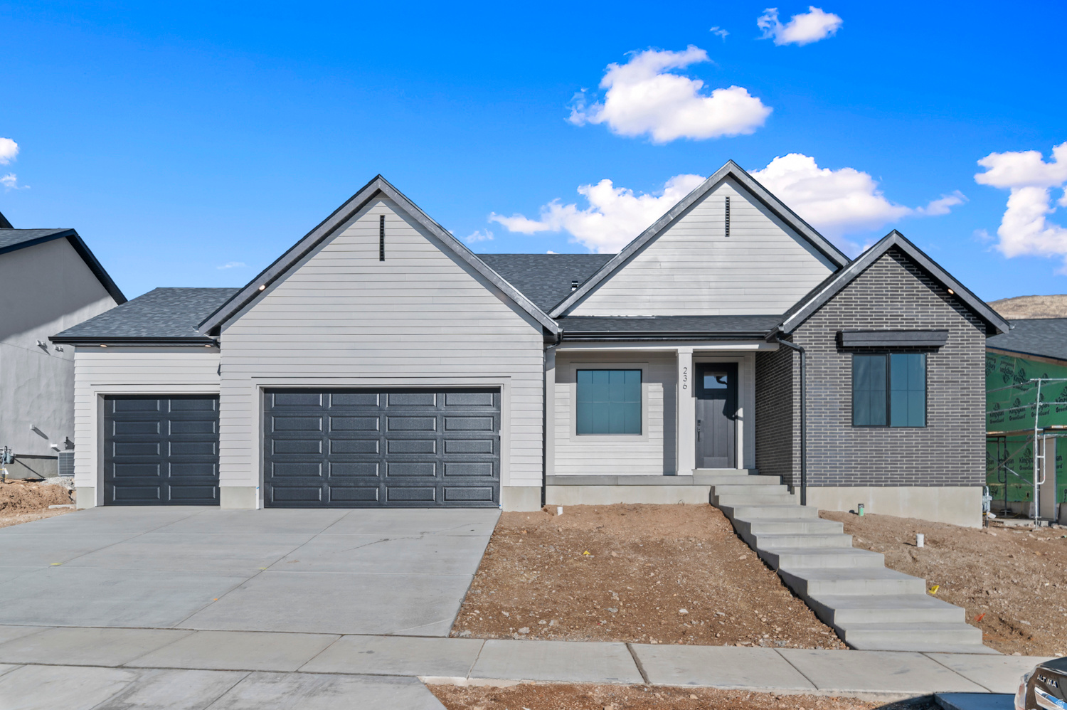 Estimated Home Completion in September! 12k towards closing costs with our preferred lender! Welcome to the Oakley floor plan in the highly desirable Mountainside Estates community. Situated on a spacious .25-acre lot, this beautifully designed home offers 4,453 square feet of thoughtfully planned living space, combining comfort, functionality, and mountain-town charm. This 3-bedroom, 2.5-bath home features an open-concept layout ideal for both everyday living and entertaining. The expansive main living areas are filled with natural light, while generous room sizes provide flexibility for work, relaxation, and gatherings. A 3rd car large garage offers sample space for vehicles, storage, and outdoor gear. Buyers to verify colors, materials, and options. Square footage figures are provided as a courtesy estimate only and were obtained from building plans. ***Sales Center Hours:  Open Tuesday, Thursday, Friday, and Saturday from 11:00 a.m. - 6:00 p.m. Wednesday from 1:00 p.m. - 6:00 p.m. Closed Sundays. Call for an appointment!