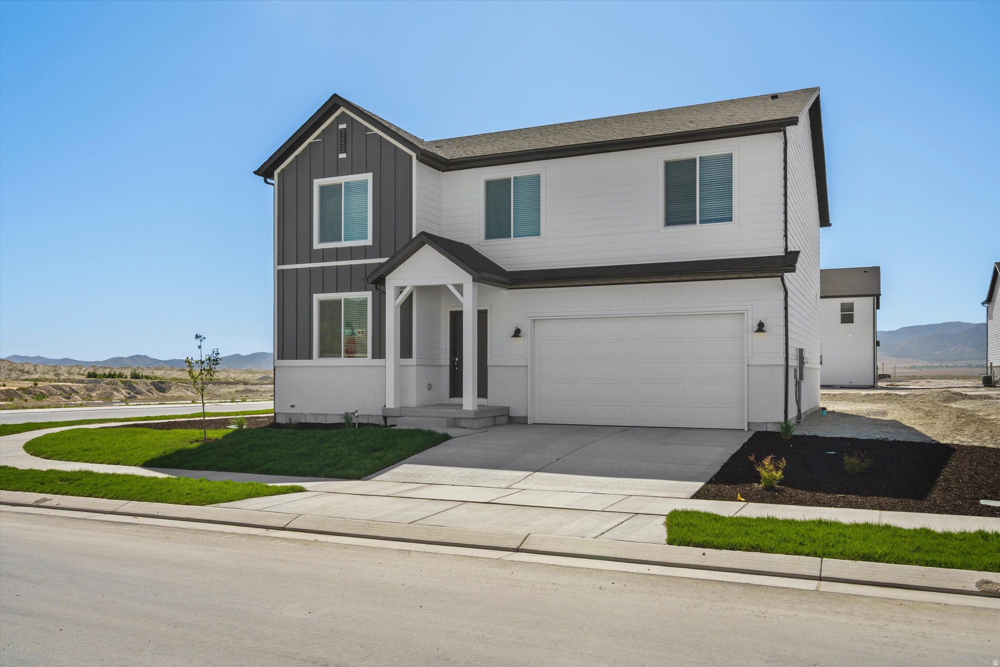 Contract today and receive 4.99% interest rate (5.094% APR) Paid by builder *restrictions and T&C's apply!   Discover the perfect blend of comfort, style, and space in this beautiful home located in the highly desirable Juniper at Harmony community in Eagle Mountain. From the moment you step inside, you'll love the bright and inviting open-concept design that effortlessly connects the kitchen, dining area, and living room-creating the ideal space for everyday living, hosting friends, or spending time with family.  The kitchen is truly the heart of the home, offering a welcoming layout with generous counter space and modern finishes that make cooking and entertaining both easy and enjoyable. Upstairs, a spacious loft provides incredible flexibility to fit your lifestyle. Whether you envision a cozy movie lounge, home office, playroom, or additional gathering space, this versatile area adapts beautifully to your needs.  This home is move-in ready, complete with a washer, dryer, refrigerator, and blinds throughout, making settling in simple and convenient from day one.  The unfinished basement provides the opportunity to grow with your home-perfect for future bedrooms, a gym, theater room, or additional living space.  With approximately 3,662 total square feet, this home offers the room, functionality, and comfort today's homeowners are searching for. Located in the welcoming Juniper at Harmony neighborhood, you'll enjoy peaceful surroundings while still being close to parks, schools, and everyday conveniences. Come experience the lifestyle, space, and value this exceptional home has to offer.