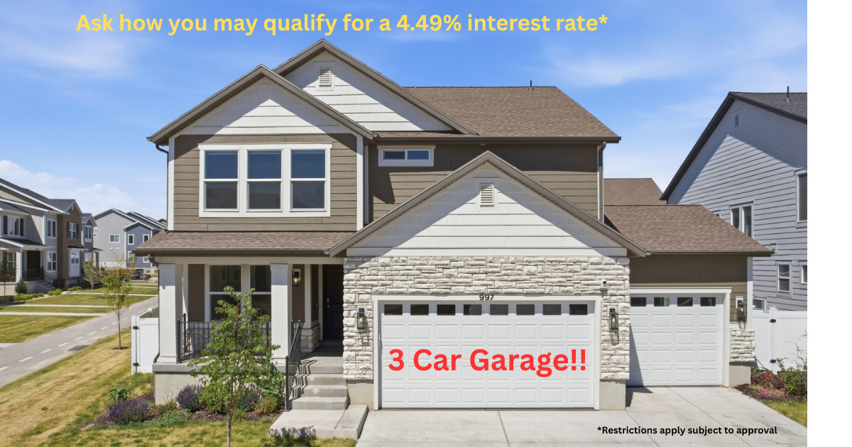 Priced BELOW new construction!!!!  Oversized 3-Car Garage with Epoxy Flooring | Finished Yard with Private Fence | Corner Lot .15 acres, one of largest in community! | Move-in ready from day one. Walk through the front door into a welcoming office or den, the perfect work-from-home setup right at the entry. The open-concept main living area features vaulted ceilings in the family room, flooding the space with natural light and an airy, expansive feel. The kitchen has quartz countertops, white cabinets, oversized island, gas stove. Large dining area with exit to the backyard. Upstairs, the loft is a flexible bonus space. Primary bedroom is very large with separate tub and shower with walk-in closet. Two additional bedrooms with shared bathroom. Downstairs, the unfinished basement is your blank canvas to build exactly what you need. Backyard has expanded poured concrete and shed. Although information deemed reliable, buyer and buyer agent to verify all information. Square footage figures are provided as a courtesy estimate only and were obtained from county records. Buyer is advised to obtain an independent measurement.