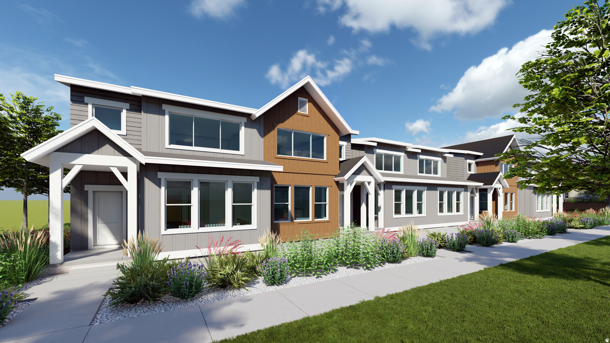The Valley at Wildflower - 3030  Residence 2. Offering up to $20,000 towards closing costs or ask about our special financing options when financing with our preferred lender!  Estimated completion in June. This home offers 3 bedrooms, 2.5 bathrooms, a loft, unfinished basement, an attached 2-car garage. The main floor includes a kitchen complete with stone gray craftsman-style cabinets, Miami white countertops, window coverings and stainless steel appliances. The second floor includes a spacious owner's suite with a private bathroom, laundry room, two additional bedrooms, a loft and a full secondary bathroom. Square footage figures are provided as a courtesy estimate only and were obtained from the builder. Buyer is advised to obtain an independent measurement. Interior photos are of same style of home, but not the actual home. Rendering is for illustrative purposes only.