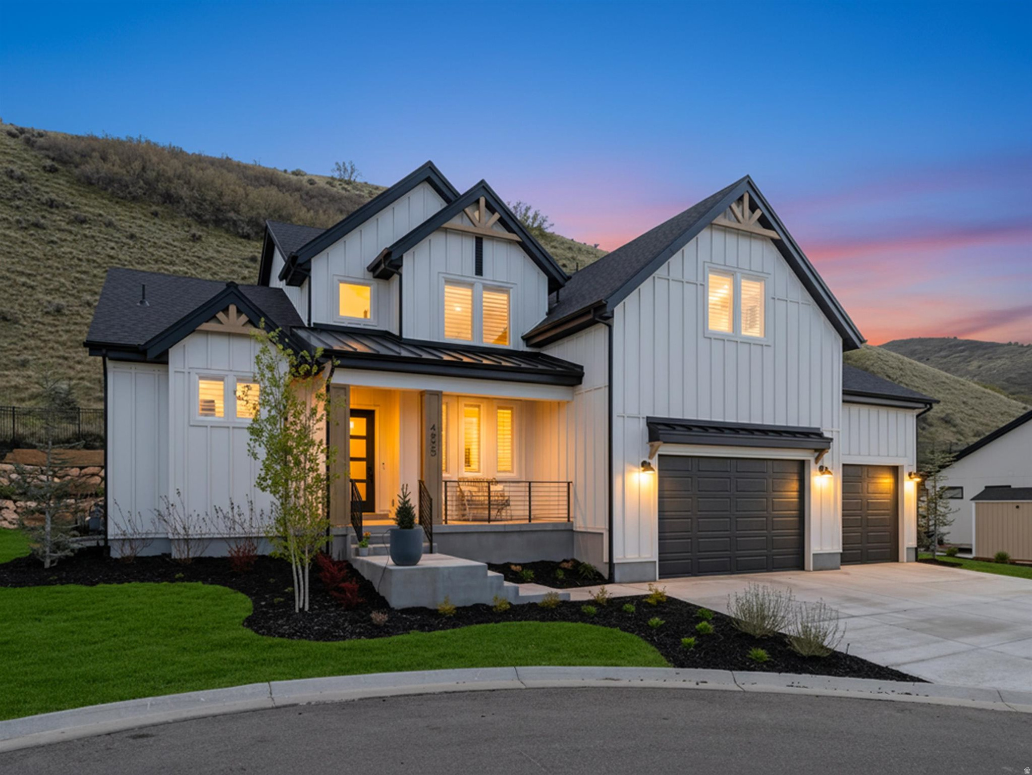 New Price Alert on a  home  built by award winning Sage Builders located on a private .33 acre cul -de -sac lot backing open space with valley and mountain views!  This  2022 Built property has as a main floor primary suite ,floor to ceiling windows, chef's kitchen massive island , hidden walk-in pantry and generous dining area.. Priced with the unfinished basement in mind, this home offers the rare opportunity to secure a newer luxury property located in the gated community of Step Rock Estates .Priced below several completed sales while still leaving room for future customization. The Lower Level with 9' ceilings is already plumbed for 2 additional bedrooms, wet bar and family room giving the next owner a true blank slate to create what they actually want. Continuing outside at the top of the terraced yard is an area to enjoy views that will never disappoint. Close to local hiking trails and biking paths. Within minutes of the Mountain View Corridor, giving easy access to shopping, dining, and entertainment.