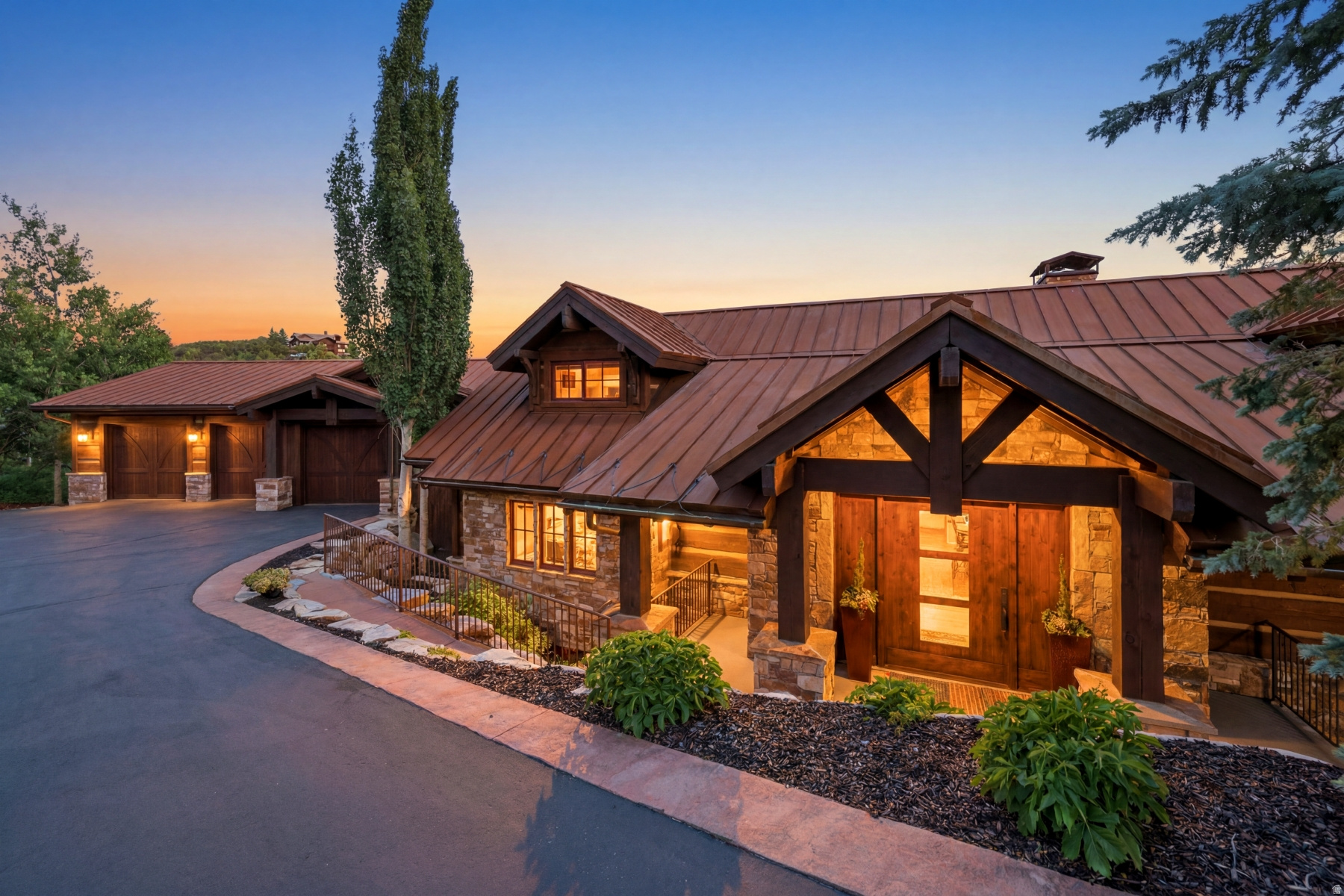 Set on nearly 4 private acres in Park City, this custom 4-bedroom, 6-bath residence captures incredible mountain and valley views from a truly memorable setting. Featured in the 2008 Park City Showcase of Homes and designed and built by Jared Rakisits, the home blends architectural craftsmanship with thoughtful lifestyle spaces throughout. Enjoy an in-ground hot tub, golf simulator, wine cellar, bar area, spacious rec room, and dedicated weight room. The immaculate 3-car garage offers exceptional storage, while the dog wash area adds everyday convenience. Expansive outdoor space, refined interior details, and a rare large-lot setting create a property that feels both private and connected to the best of Park City living. Furnishings are available, offering a streamlined opportunity for the next owner. Schedule a private showing to experience the views, setting, and design firsthand.