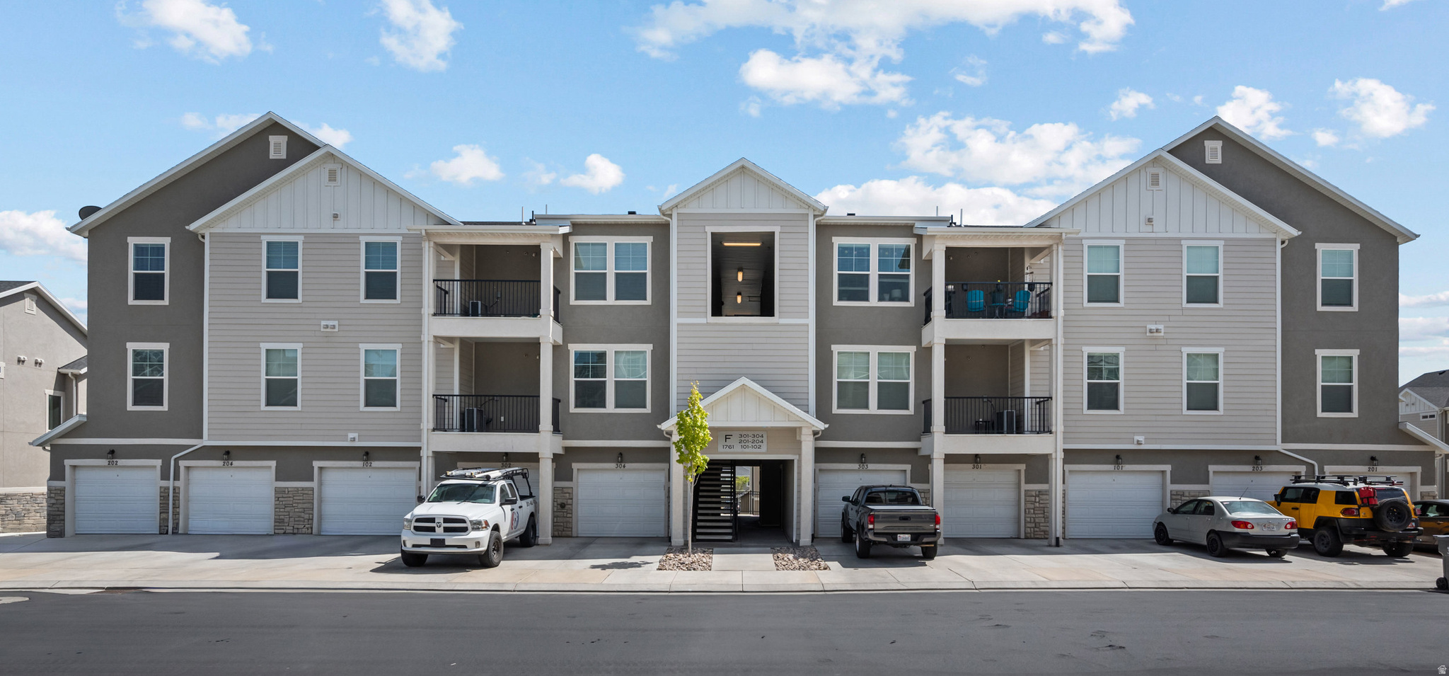 BUILT IN 2020!  this beautifully maintained condo is ideally located on the border of Saratoga Springs and Eagle Mountain in the desirable Quail hill Edge Homes community. Enjoy the convenience of being just 510 minutes from shopping, dining, and everyday essentials in both cities. Inside, the home features upgraded light fixtures in the kitchen, laundry room, and primary bedroom, along with custom painted murals that add personality throughout the space. Near schools, trails, commerce, and main roads. Step outside and enjoy an unbeatable location directly across from the community pool and clubhouse, while behind the property sits the community playground. A larger neighborhood park is only a few minutes up the road-perfect for outdoor recreation and family activities.  Square footage figures are provided as a courtesy estimate only and were obtained from county records.  Buyer is advised to obtain an independent measurement.