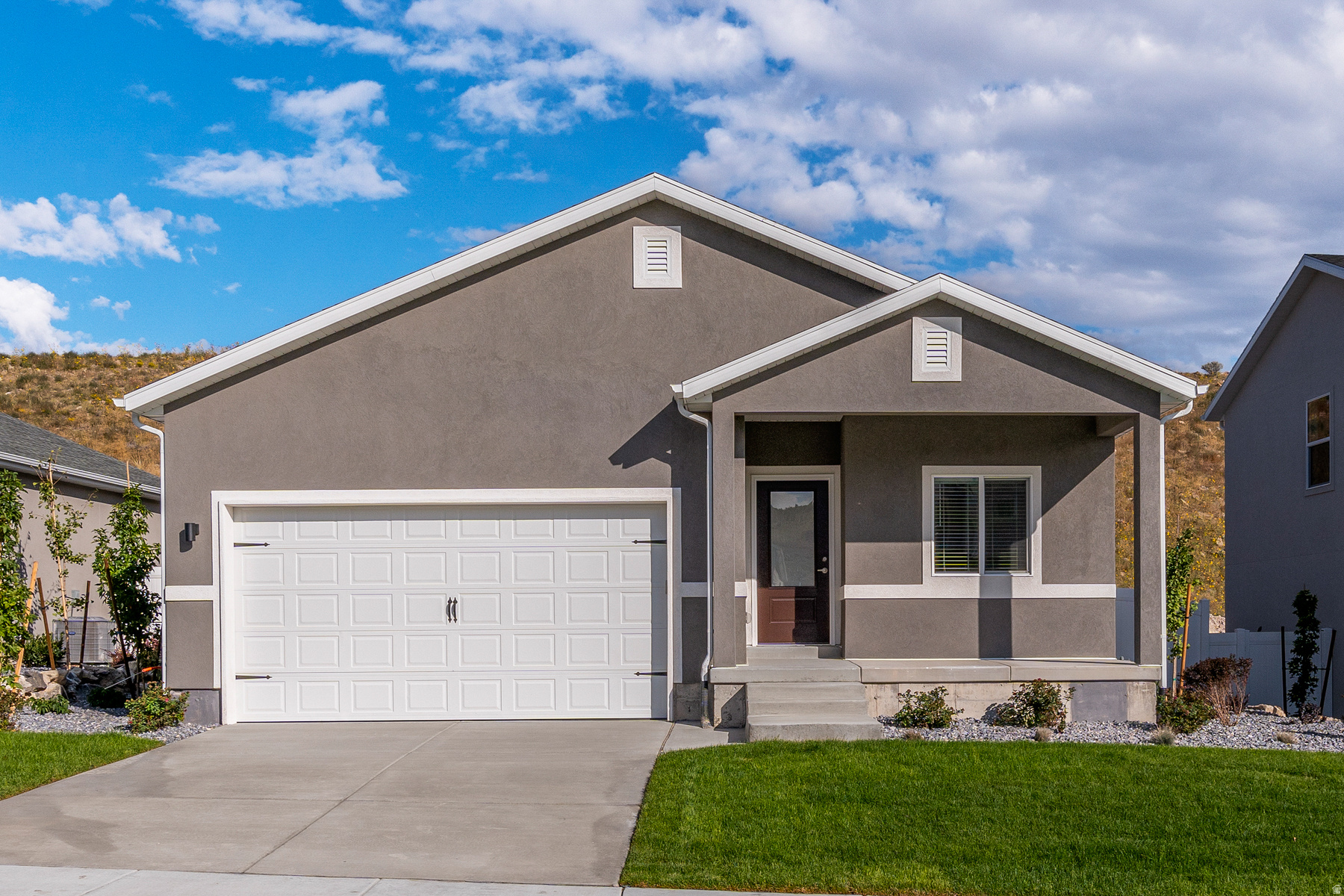 Picture yourself standing on the front steps of this home and seeing the beautiful views that Eagle Mountain has to offer. Mountain views to help you unwind from the day. Then entering the home does that and more in your relaxation with over 1500 square feet to work with.
