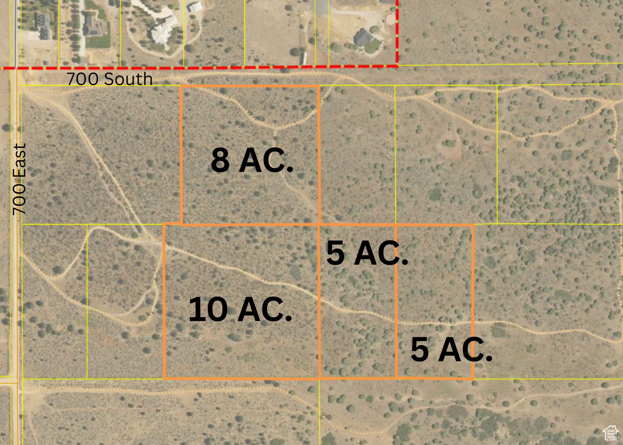 SE1/4 SEC 28, T21S, R4W - Land