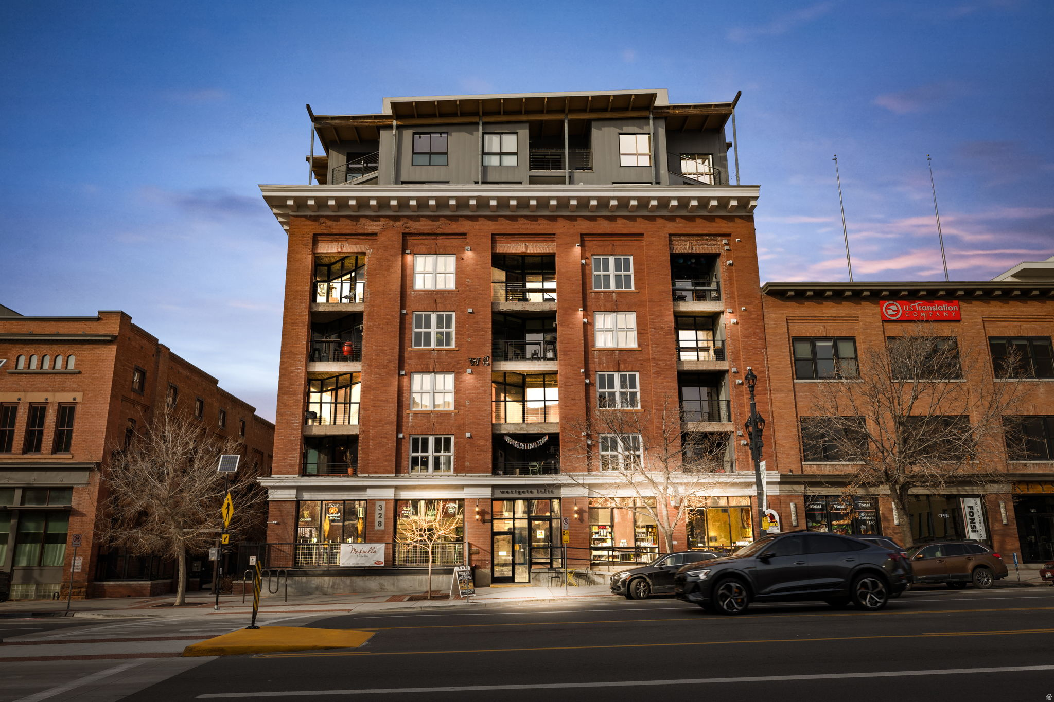 Some addresses put you exactly where you want to be. Unit 505 at Westgate Lofts sits in the heart of downtown Salt Lake City, a spacious, well-appointed loft in a building that has been part of this city since 1910. Exposed beams, soaring ceilings, and an open-concept layout give the space a grounded, authentic character that newer construction simply can't replicate. This 2-bed, 2-bath residence offers something genuinely uncommon: the space to live well today and the flexibility to explore investment potential down the road. Two individually-titled units in a building like this is a rare find. Step outside and everything downtown has to offer is within walking distance. Salt Lake's best restaurants, bars, entertainment, and culture are right at your doorstep. Two private balconies keep the city views close when you'd rather stay in. Two parking spaces. Two storage units. Sold furnished. Dog-friendly. A well-built space in a well-located building. Come see it.