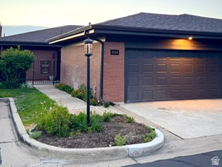 Do not miss this one!! Fabulous Ridgewood at Maple Hills condo with amazing valley views from the main floor family room, dining, kitchen, ,primary suite and even the basement family room. You will enjoy the evening sunsets and valley views from both wonderful decks. Enjoy the privacy of the large deck and courtyard for gatherings. 5 bedrooms and 3 baths give plenty of space. The second bedroom on the main is also set to be a great office or den.The primary suite boasts a walk-in closet, separate jetted tub and shower, and 2 separate vanities. Newer paint and carpet is a huge bonus! The home is very close to all the communities amenities, pickle-ball courts, basketball court, and a park and playground.  The clubhouse with workout room, meeting area and the large wonderful pool is just steps away!  Highly rated Bountiful Ridge golf course is walking distance from the front door. The Water heater is new in 2025.  Come see the wonderful location and marvel at all the great things this communityoffers.   Square footage figures are provided as a courtesy estimate only and were obtained from County Records .  Buyer is advised to obtain an independent measurement.