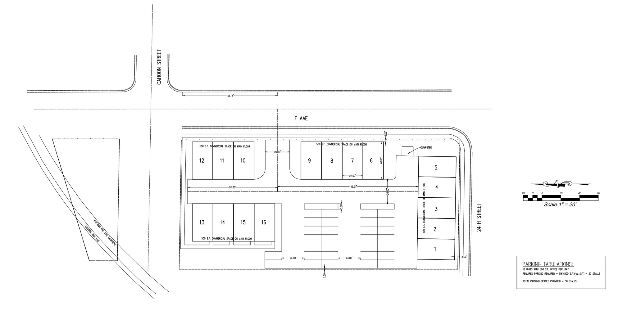 BROOKLYN ADDITION / 24TH STREET DEVELOPMENT - Land