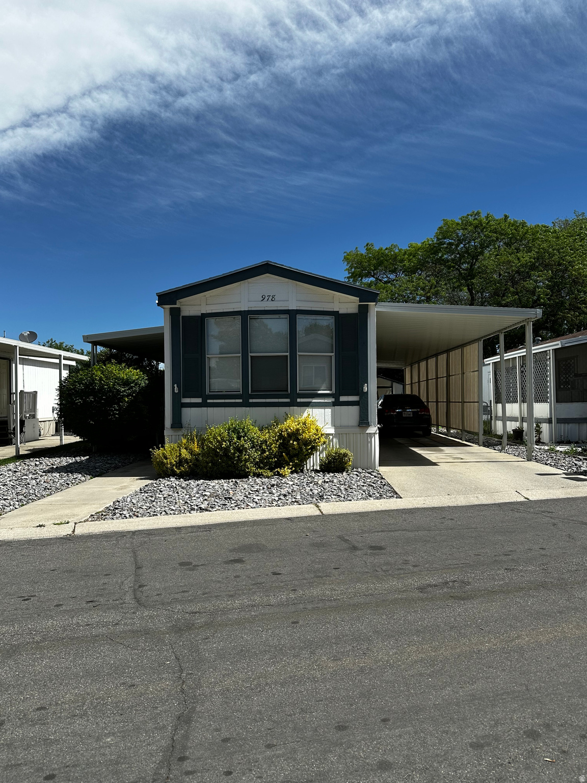 Don't miss this beautifully updated 3-bedroom, 2-bathroom mobile home in a great location! Featuring stylish granite countertops, new flooring, updated lighting, and fresh interior doors, this home is ready for you to move in. Both bathrooms have been upgraded with new tubs and toilets, and the furnace and swamp cooler were replaced in 2020, with maintenance covered through the end of the year. The roof and water heater were replaced in 2019, ensuring peace of mind. Located in the friendly Majestic Meadows gated community, you'll enjoy amenities like a seasonal pool, fitness center, sauna, and clubhouse. Plus, all appliances are included-an unbeatable value! Looking forward to showing you this gem!  Square footage figures are provided as a courtesy estimate only and were obtained from county records and prior MLS report.