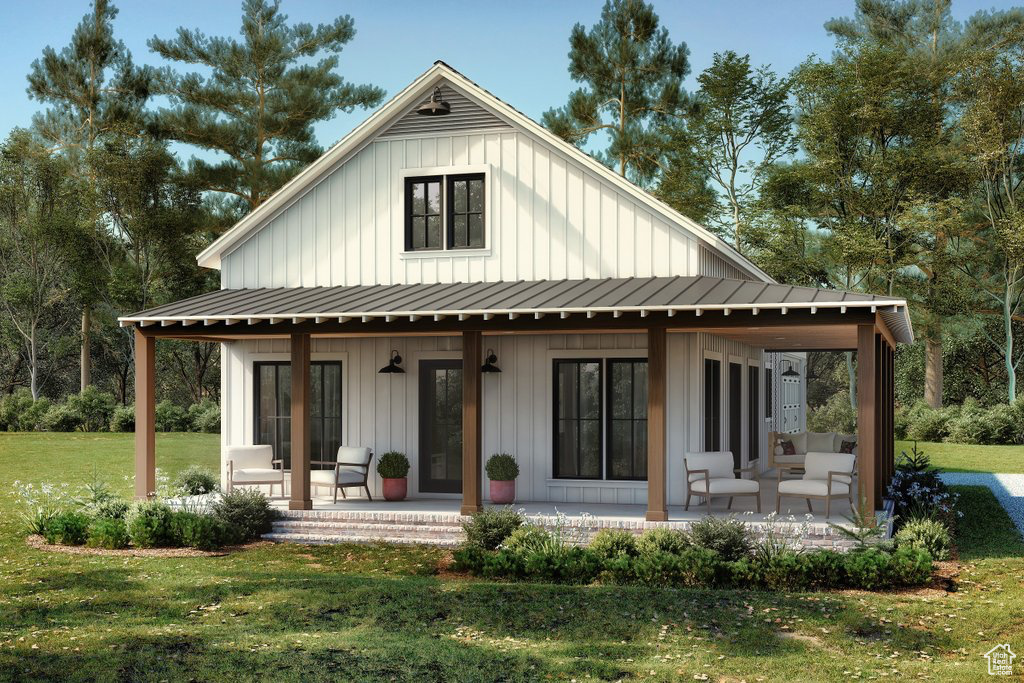 New construction two-bedroom with smart, efficient living and timeless curb appeal. A rear, side-entry two-car garage keeps the street view clean and showcases the welcoming wraparound porch. Inside, the open-concept great room centers on an island kitchen that flows easily to living and dining, with plenty of closet/storage throughout for everyday convenience. Prefer more space? Add the optional basement for future bedrooms, a bath, or a rec room. Plan is fully customizable-tailor finishes and options to fit your style and budget.