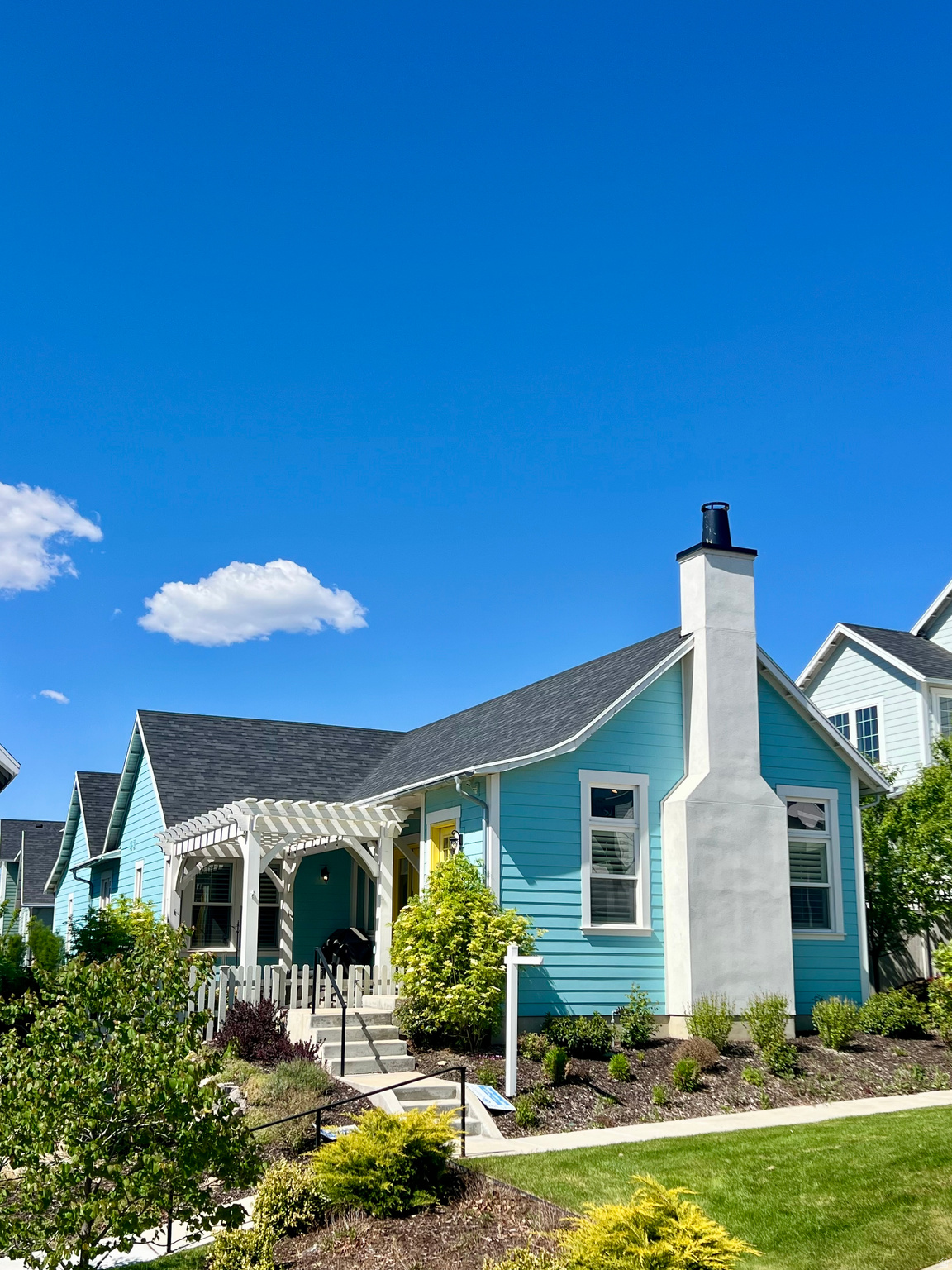 Don't miss out on this pristine, move-in-ready home in a highly sought-after location, just a short walk from the lake and nearby shopping. Inside, you'll find an open and airy floor plan with soaring vaulted ceilings and a cozy gas fireplace. Double doors lead to a private, secluded yard offering serene mountain and lake views. The home features premium upgrades throughout, including a gas range and oven, a new Bosch dishwasher, and brand-new carpet with an upgraded pad in the basement. The basement has new carpet and an extra-thick pad. Bonus room down could be used as theater room/workout/bonus, just needs paint and flooring.