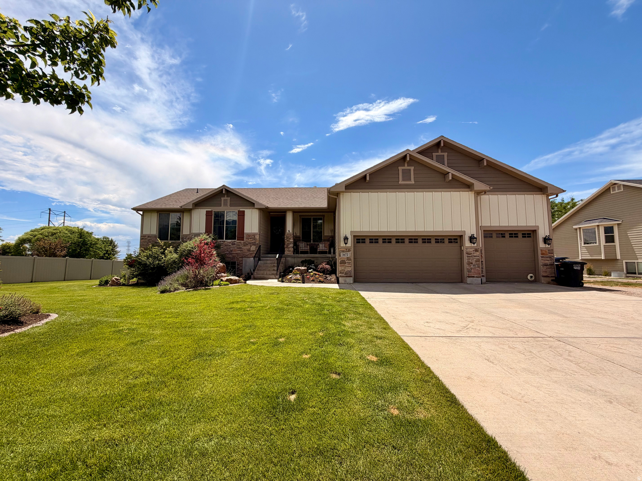 Tucked on a rare 1.49 acre lot in Kaysville, this a lifestyle that's becoming increasingly difficult to find. Here you have the freedom to spread out, the privacy to truly unwind, and the space to create the life you've been dreaming about. The moment you step inside you'll enjoy a freshly painted main floor that is bright and inviting.  You have a fully finished basement that adds even more versatility with a surround sound system for unforgettable movie nights and a steam shower for the perfect way to relax after a long day. Outside the 30x40 pole barn opens the door to endless possibilities. Whether you're envisioning horses, or a place to store equipment and recreational toys. Another thoughtful considered  detail that you will appreciate is the pasture has been fully equipped with a sprinkler system to keep the pasture lush with minimal effort. Opportunities to own acreage like this in Davis County are few and far between. This is more than a home, it's a dream life you have been waiting for!