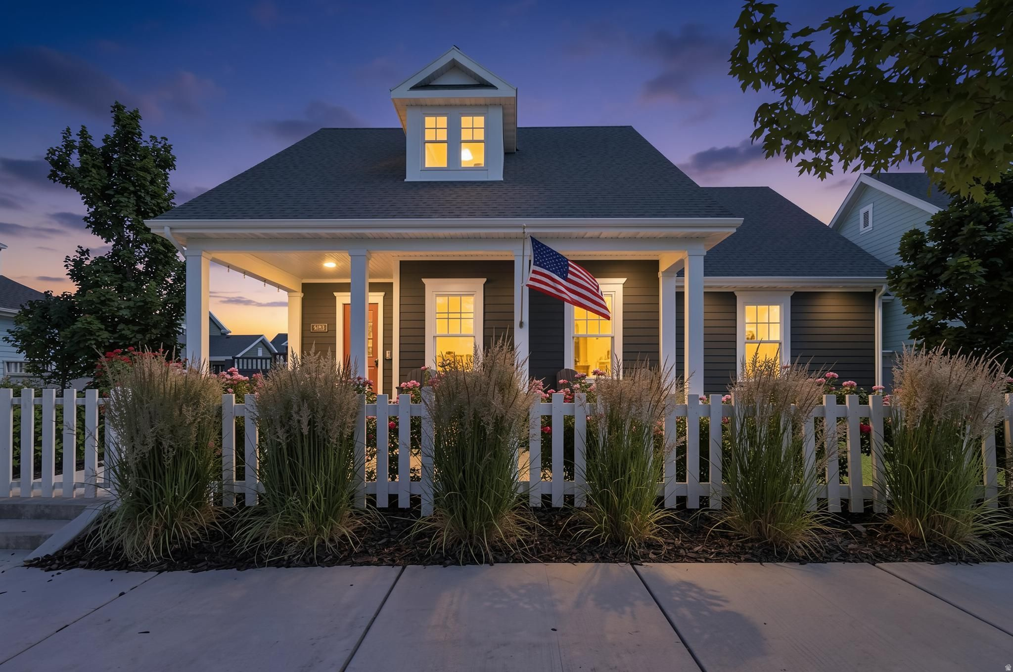 Welcome to this beautifully maintained home in the highly sought-after Daybreak community! From the charming white picket fenced yard to the thoughtfully finished basement, this home offers comfort, style, and the exceptional lifestyle that has made Daybreak one of Utah's most desirable places to live.  Pride of ownership shines throughout this well-cared-for home, featuring inviting living spaces, functional design, and plenty of room for family and guests. The finished basement provides additional living and entertaining space, perfect for a family room, home office, gym, or guest retreat.  Step outside and enjoy the picturesque curb appeal and fully fenced yard, ideal for relaxing, gardening or pets. Located in the heart of Daybreak, you'll be surrounded by scenic walking and biking trails, beautiful parks, community pools, playgrounds, lakes, and open green spaces. Enjoy easy access to shopping, dining, entertainment, schools, and community events, all while experiencing the unique neighborhood charm Daybreak is known for.  Whether you're taking a stroll around Oquirrh Lake, enjoying one of the many community amenities, or simply relaxing at home, this property offers the perfect blend of convenience, recreation, and community living. Don't miss this incredible opportunity, come take a look before it's too late!