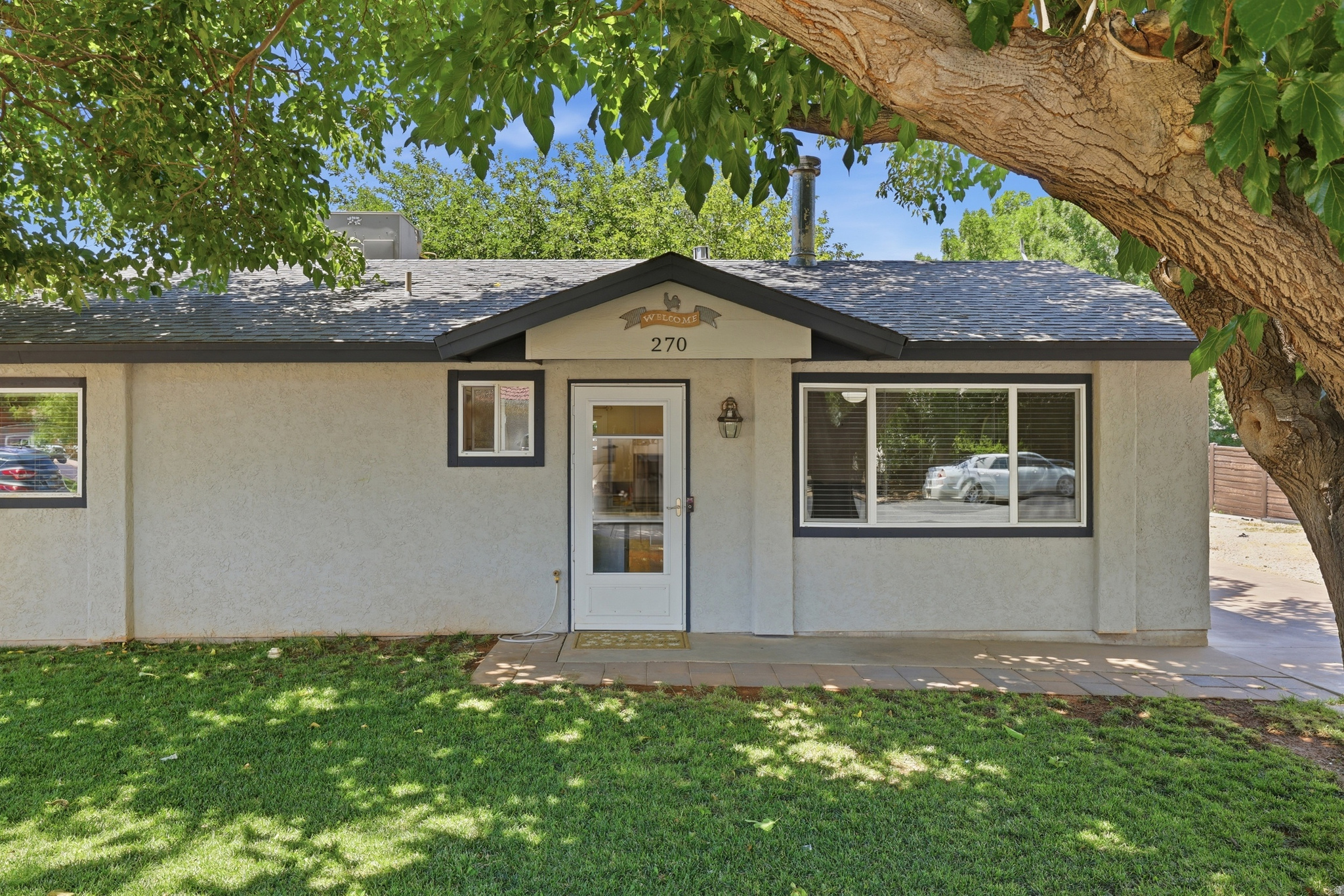 Welcome to the heart of Hurricane! This charming 2-bedroom, 3/4-bath home offers approximately 1,000 sq. ft. on a spacious .28-acre lot-perfect for first-time buyers or anyone looking to downsize. Enjoy an updated kitchen, remodeled walk-in showers, and a bright, functional floor plan. Outside, you'll find a huge backyard with pressure irrigation, three storage sheds, half-court basketball, and plenty of room to park an RV, trailer, or toys. Conveniently located near schools, parks, shopping, and everything Hurricane has to offer!