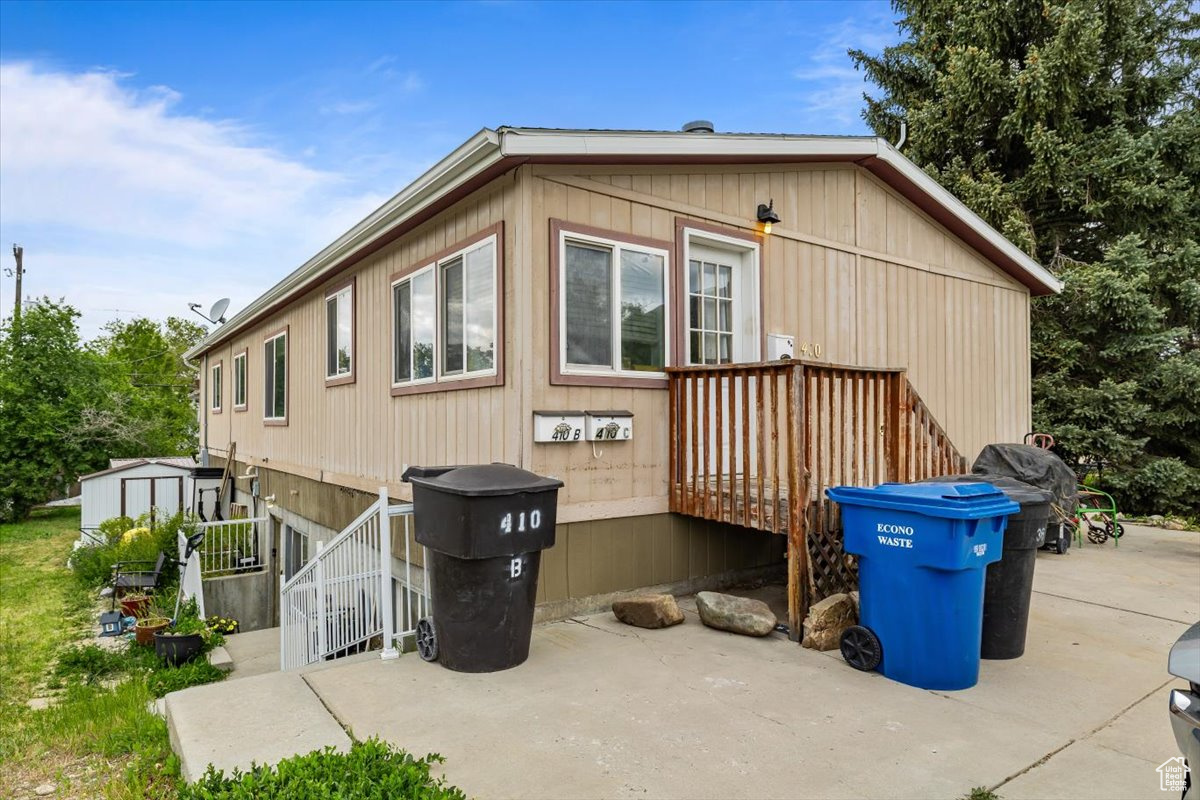 CALLING ALL INVESTORS!! PRICE REDUCED!!!!!.. Welcome to this fantastic duplex with a mother-in-law apartment (basement) located in the charming city of Brigham City. Built in 1999, this property offers a unique investment opportunity or a comfortable living arrangement for multi-generational families. Unit A: Spacious living area with ample natural light. Open kitchen, 3 bedrooms, 2 full bathrooms, washer and dryer hookups, private entrance, and access to a shared backyard. There is also a den that could be used as a bedroom with an added wardrobe closet. Unit B: Cozy living room perfect for relaxing. Well-equipped kitchen with plenty of storage, 2 bedrooms with large windows, 1 full bathroom, washer and dryer hookups, private entrance, and access to a shared backyard. An additional feature of Unit B is a separate Mother-in-law studio apartment with a 3/4 bath, kitchen, and private entrance.  The generous lot provides ample space and has multiple sheds for each unit to use as additional storage space. Off-street parking is available for all units. It is in a quiet, family-friendly neighborhood with easy access to local amenities, schools, parks, and shopping centers. Ideal for investors looking for a property with rental income potential. Don't miss this incredible opportunity to own a well-kept duplex in Brigham City. Whether you're looking for a solid investment or a new place to call home, this property is sure to meet your needs. SHOWINGS REQUIRE AT LEAST 24 HOURS NOTICE.