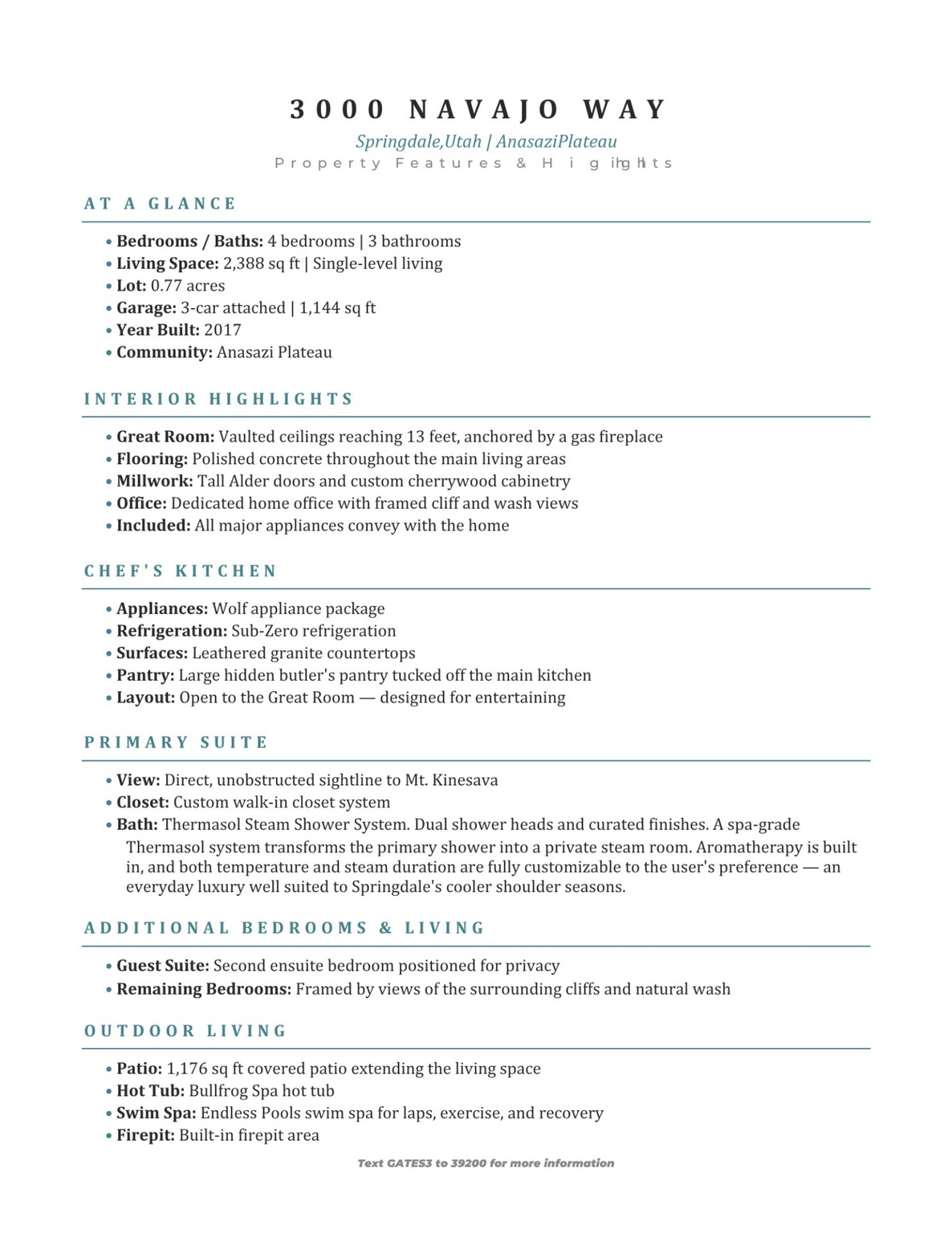 ANASAZI PLATEAU 2 - Residential