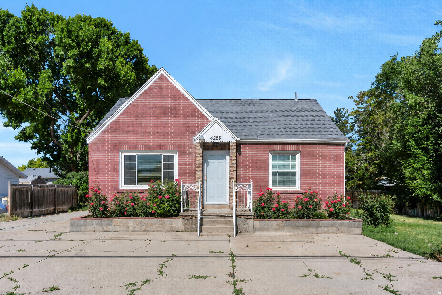 Charming all brick bungalow in amazing Taylorsville location! Home has been lovingly cared for by the current owner for 40 years. Owner did a  massive renovation in 2020 with new windows, mini split AC units installed, a new kitchen, bathroom renovations, and updated flooring upstairs and downstairs. Home boasts a spacious 2 car garage with attached workshop. Front yard has ample parking for multiple cars, trucks, trailers. You will absolutely adore the spring where multi colored rose bushes bloom! Basement has a large bedroom with ensuite bathroom which can be used as the primary bedroom. Roof was replaced in 2019!