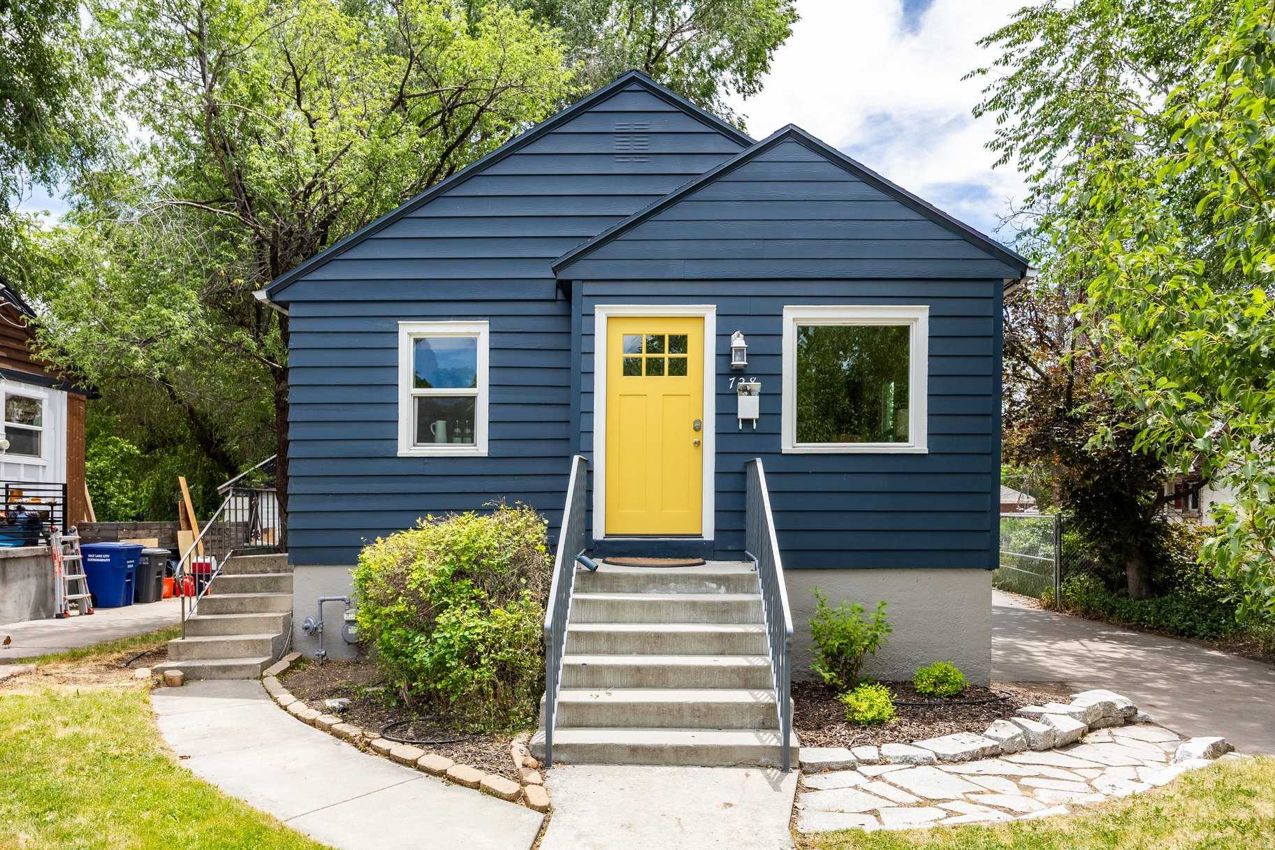 Step inside this inviting Sugar House bungalow, where a cheerful yellow front door sets the tone for the warm, beautifully updated interior. The main floor features an open and airy living room seamlessly connected to a remodeled kitchen, complete with rich cherry cabinetry and gleaming countertops--perfect for entertaining or cozy family dinners.  The main floor offers two bedrooms, including a thoughtfully designed master addition. The master suite boasts a walk-in closet and French doors that open to a spacious deck overlooking a bright, private backyard. A second bedroom and a newly remodeled bathroom complete the main floor.  The fully remodeled lower level (2011) offers high ceilings and a versatile floor plan, featuring a large family room, an additional spacious bedroom, and a modern bathroom-ideal for guests or extended family.  Step outside to enjoy an entertainer's dream backyard, complete with a hot tub, garden area, a newer deck and patio, and a generous 2-car garage built in 2001. Modern updates including newer electrical and plumbing make this home move-in ready.  Nestled in a highly walkable neighborhood near Sugar House shops, you'll be just moments from Hills Kitchen, Whole Foods, The Post Place restaurants, Forest Glen and Nibley Park golf courses, and the popular SideCar Donuts. With easy access to 700 East and I-80, downtown Salt Lake City is just 7 minutes away, while world-class skiing in Park City and the Cottonwood Canyons is only 2530 minutes.  Enjoy the perfect balance of convenience, comfort, and charm-tucked away in a quiet, cozy setting you'll love coming home to. All information herein is deemed reliable but is not guaranteed. Buyer is responsible to verify all listing information, including square feet/acreage, to buyer's own satisfaction.