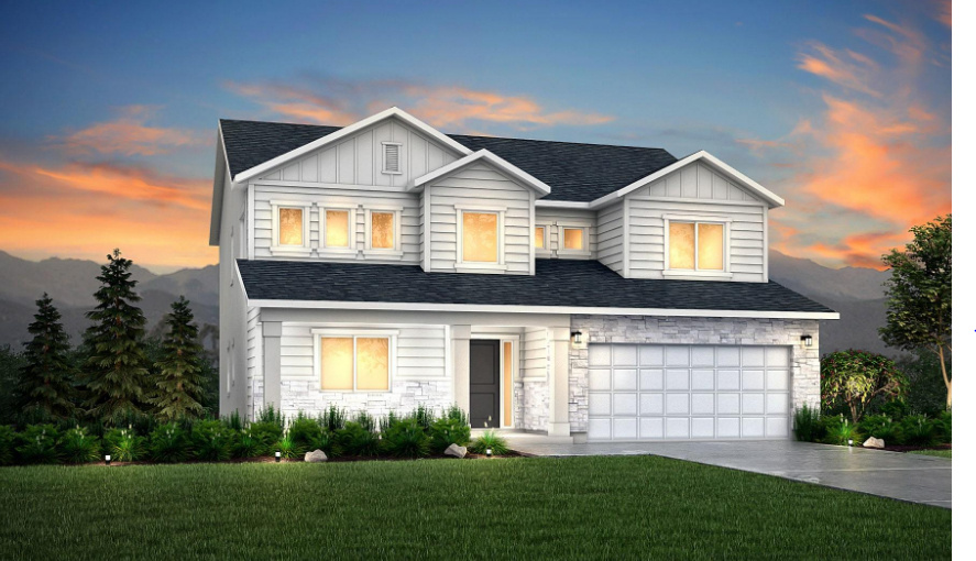 Quick move-in timing makes the Alta an easy option for buyers looking to settle into a more established neighborhood with limited homes remaining. Residents enjoy a nearby playground, trails, and shopping just five minutes from the community. Inside, the layout offers flexibility that's hard to appreciate online, including two separate primary suites that work well for guests, multigenerational living, or added privacy. Soaring ceilings, designer-curated finishes, and separate office and loft spaces give the home an open but functional feel. Estimated completion is approximately 34 months away. Visit the community to explore one of the remaining opportunities.